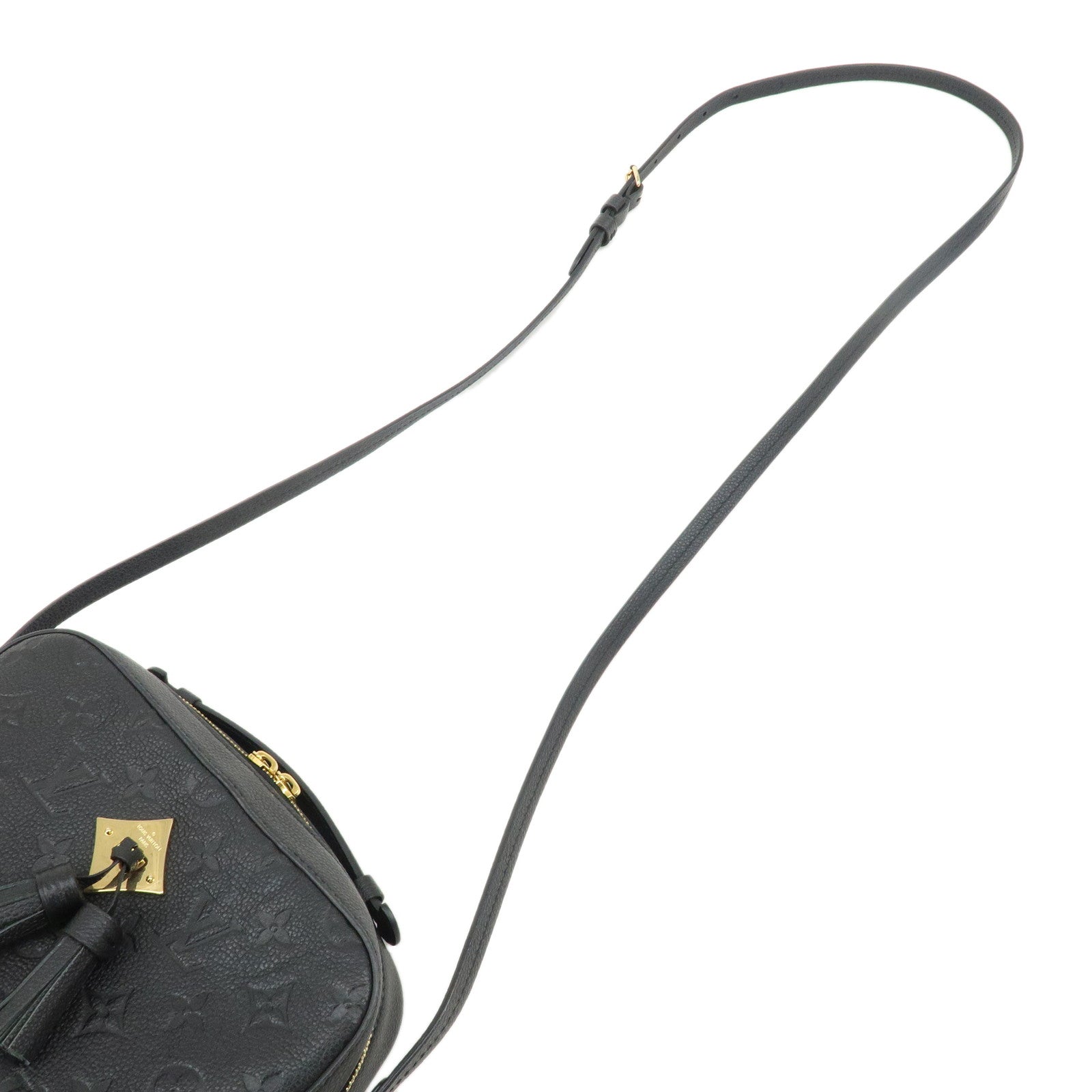 Louis Vuitton Monogram Empreinte Saintonge ShoulderBag M44593 Noir