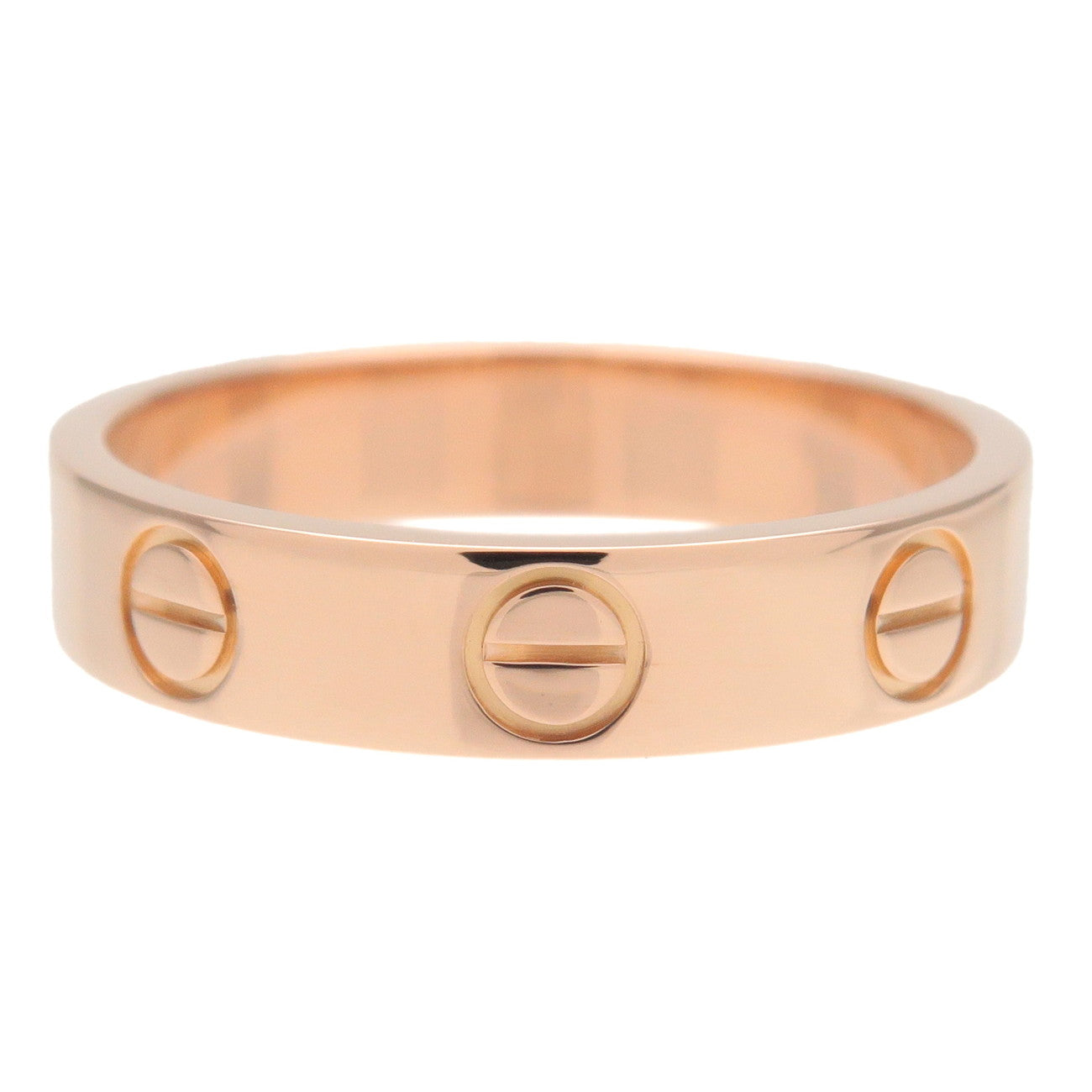 Cartier Mini Love Ring K18 750PG Rose Gold #48 US4.5 EU48 HK9.5