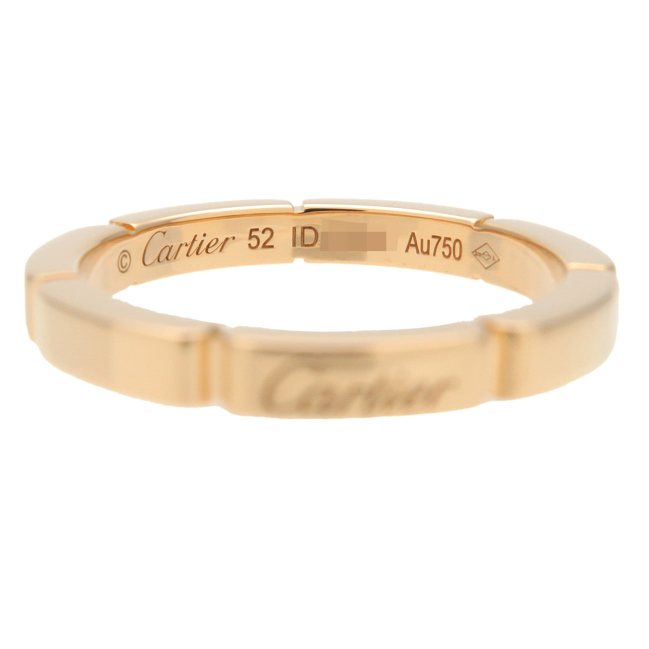 Cartier Maillon Panthere Ring K18 750YG Yellow Gold #52 US6 EU52