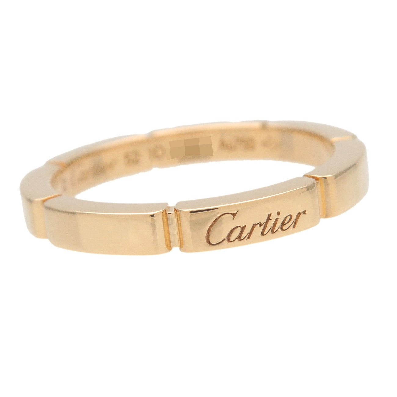 Cartier Maillon Panthere Ring K18 750YG Yellow Gold #52 US6 EU52