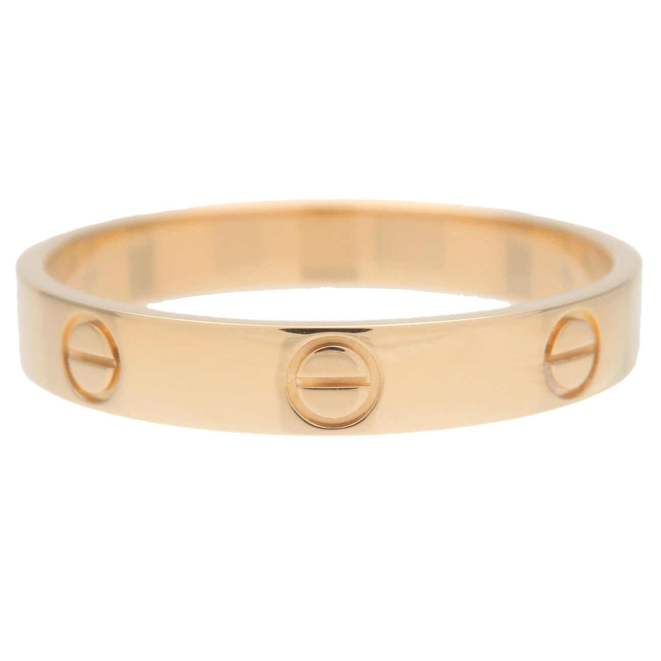 Cartier Mini Love Ring K18 750YG Yellow Gold #62 US10 EU61.5