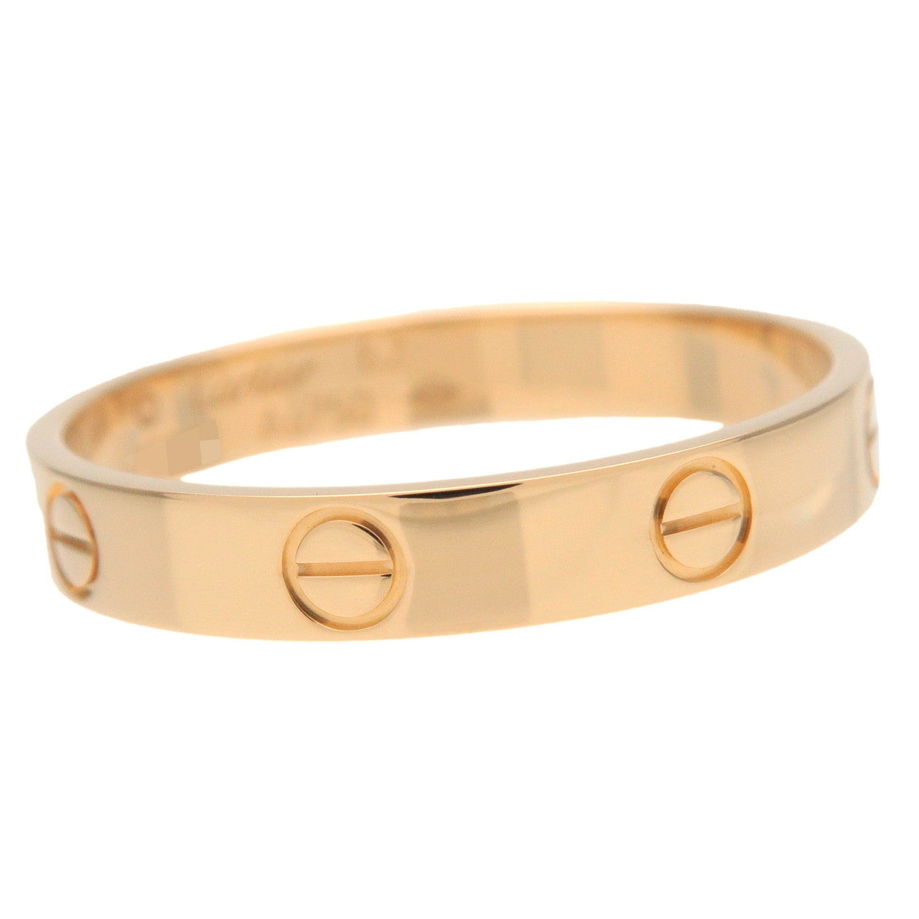 Cartier Mini Love Ring K18 750YG Yellow Gold #62 US10 EU61.5