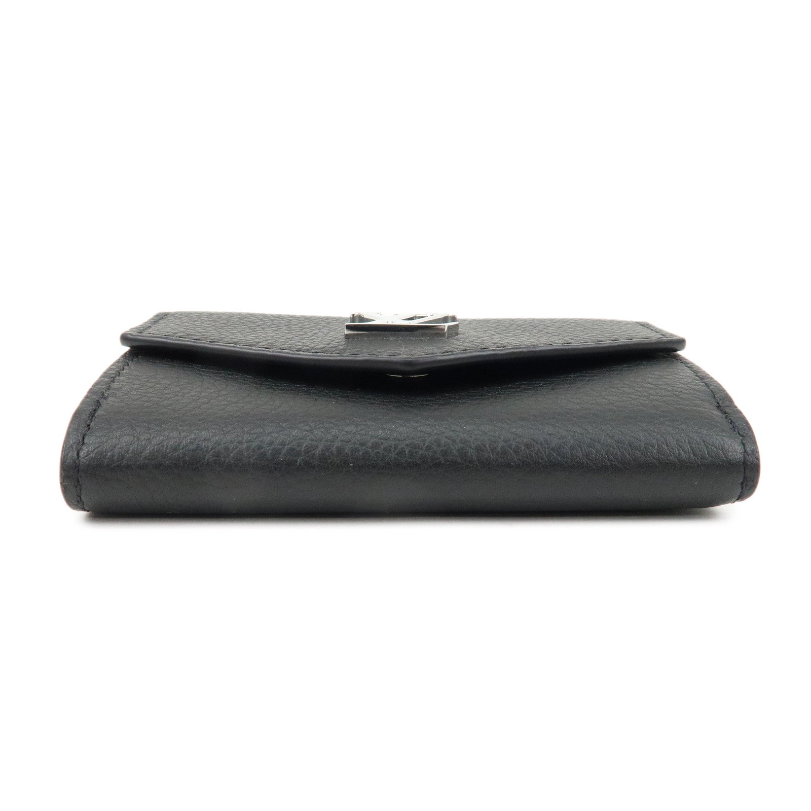 Louis Vuitton Lock Me Portefeuille Lock Mini Wallet Noir M63921