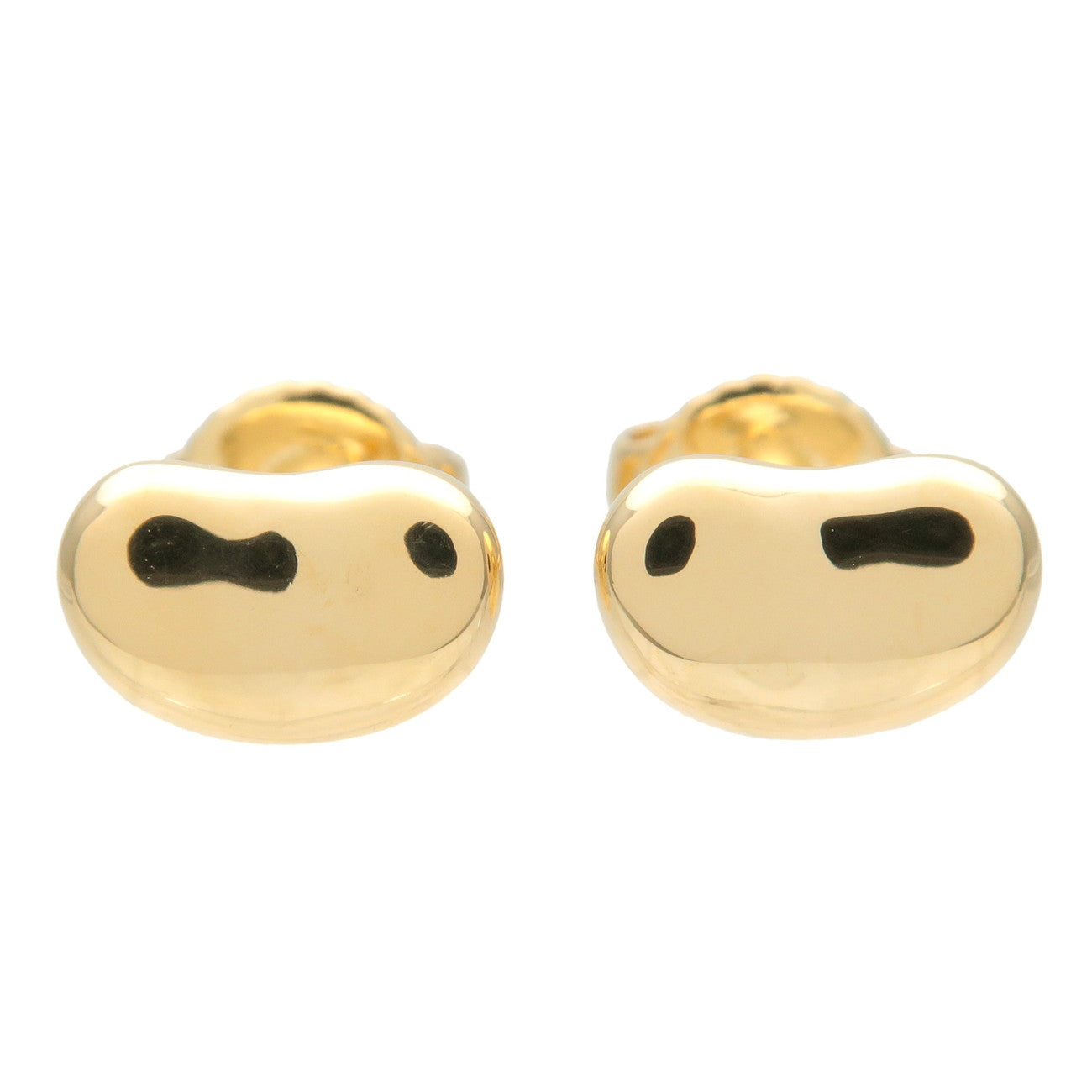 Tiffany&Co.-Bean-Earrings-K18YG-750YG-Yellow-Gold