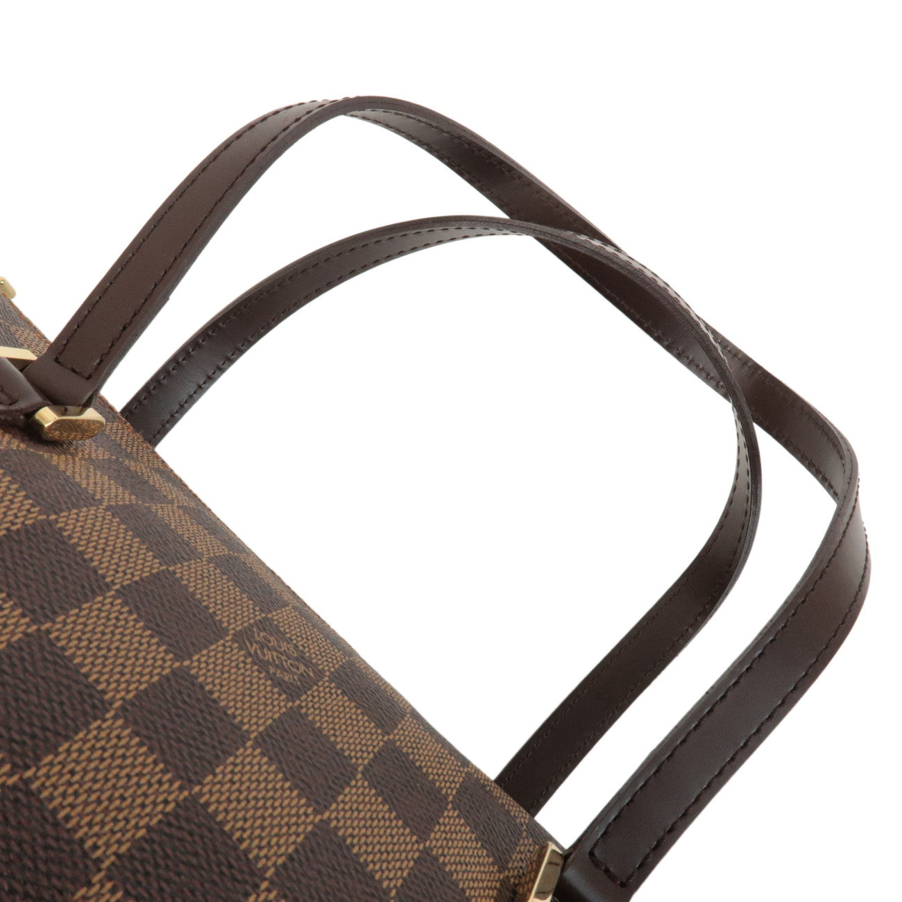 Louis Vuitton Damier Ebene Papillon 30 Hand Bag Brown N51303