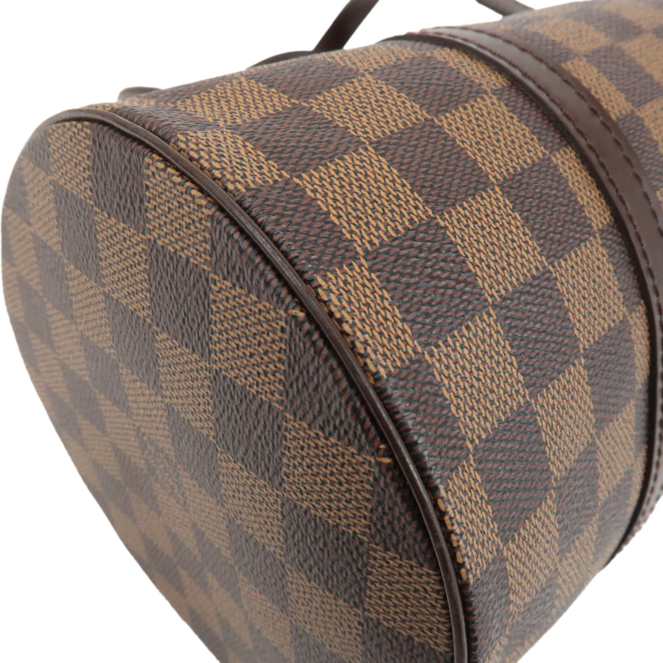 Louis Vuitton Damier Ebene Papillon 30 Hand Bag Brown N51303