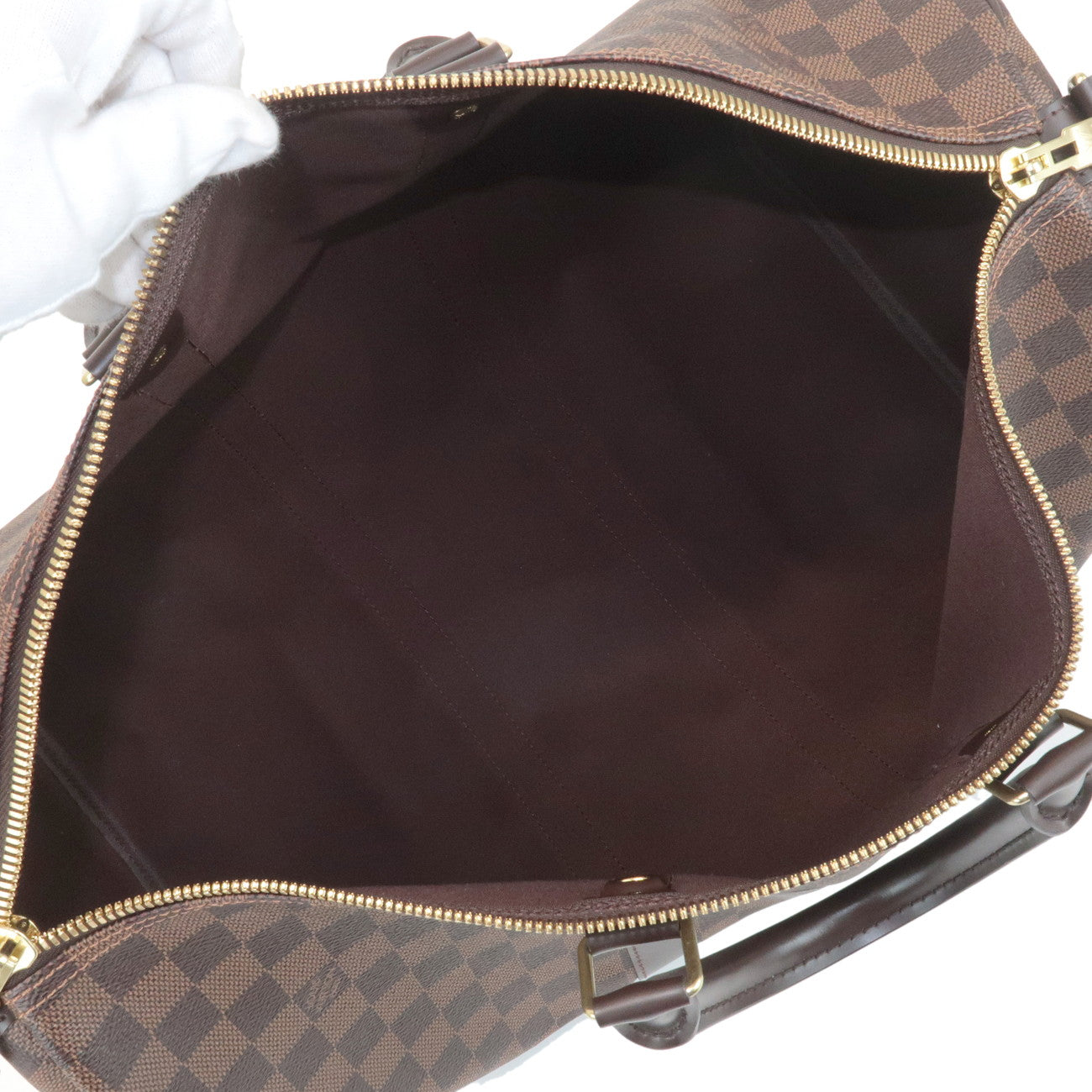 Louis Vuitton Damier Keep All Bandouliere 45 Boston Bag N41428