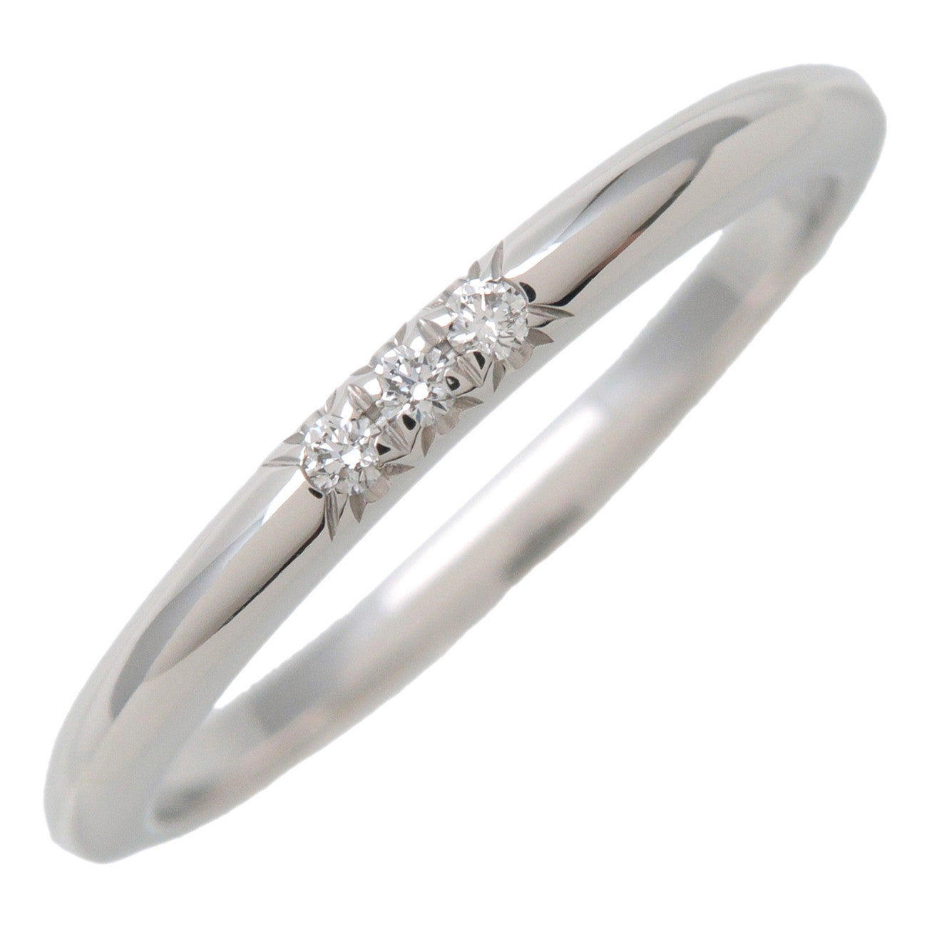 Tiffany&Co.-Classic-Band-3P-Diamond-Ring-Platinum-US6.5