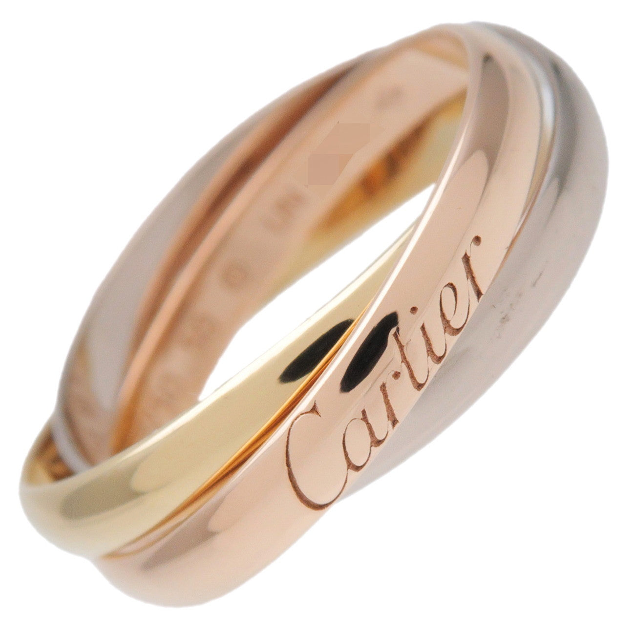 Cartier-Trinity-Ring-SM-K18-750YG/WG/PG-#50-US5-5.5-EU50-HK11.5