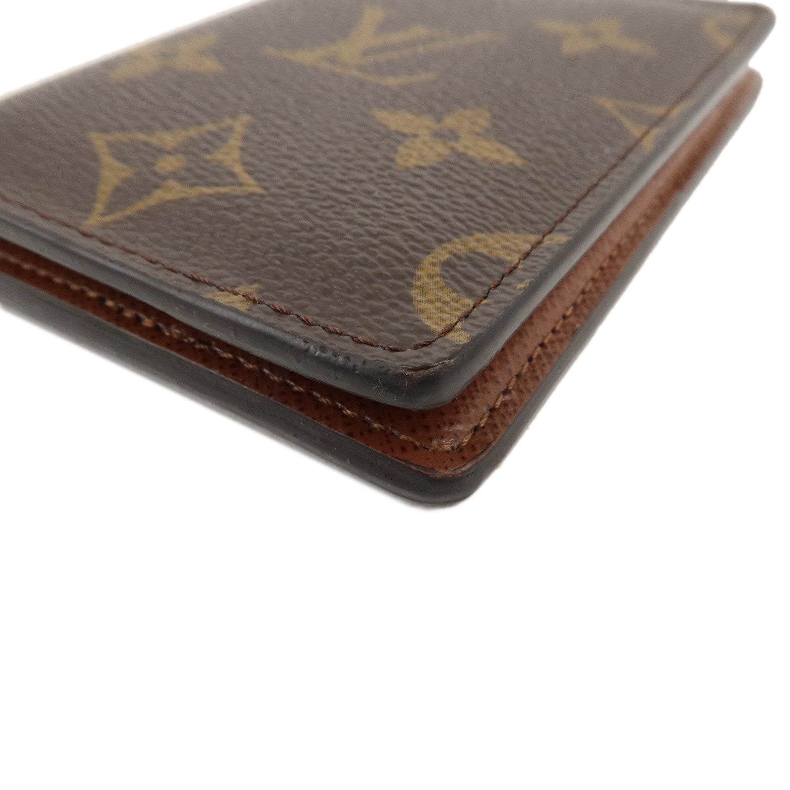 Louis Vuitton Monogram Organizer de Poche Card Case Brown M60502 Used