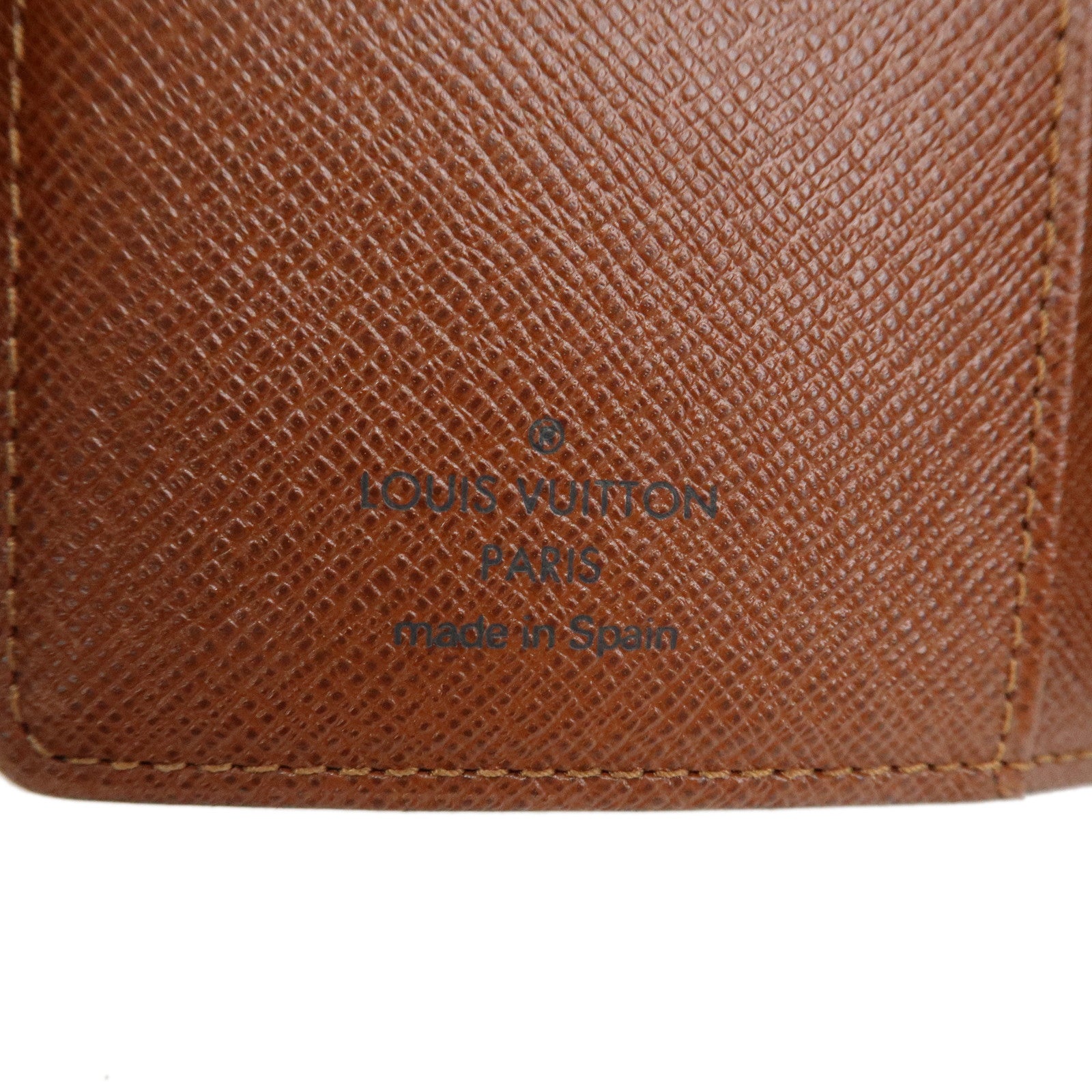 Louis Vuitton Monogram Agenda PM Planner Cover Brown R20005 Used