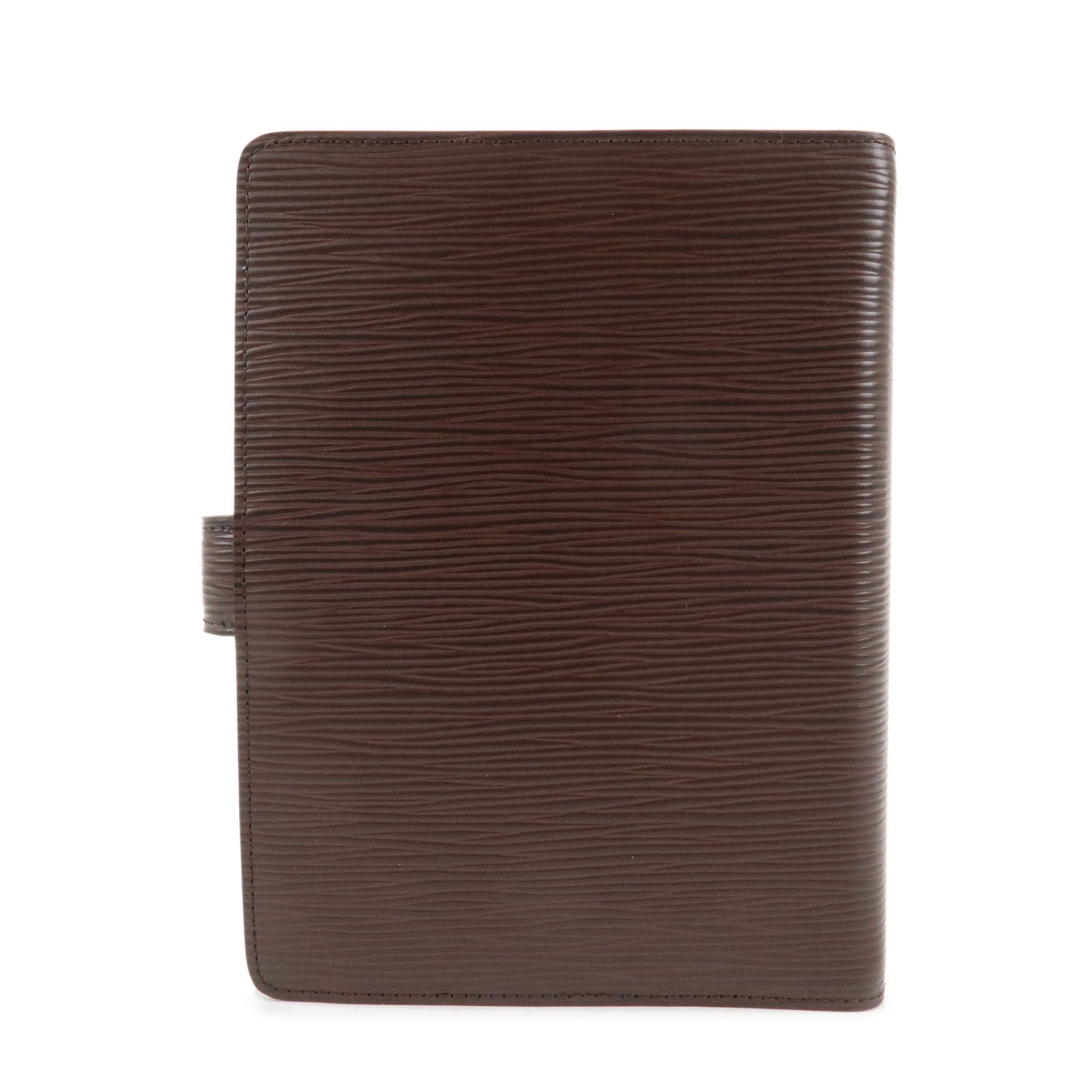 Louis Vuitton Epi Agenda MM Planner Cover Mocha R2004D