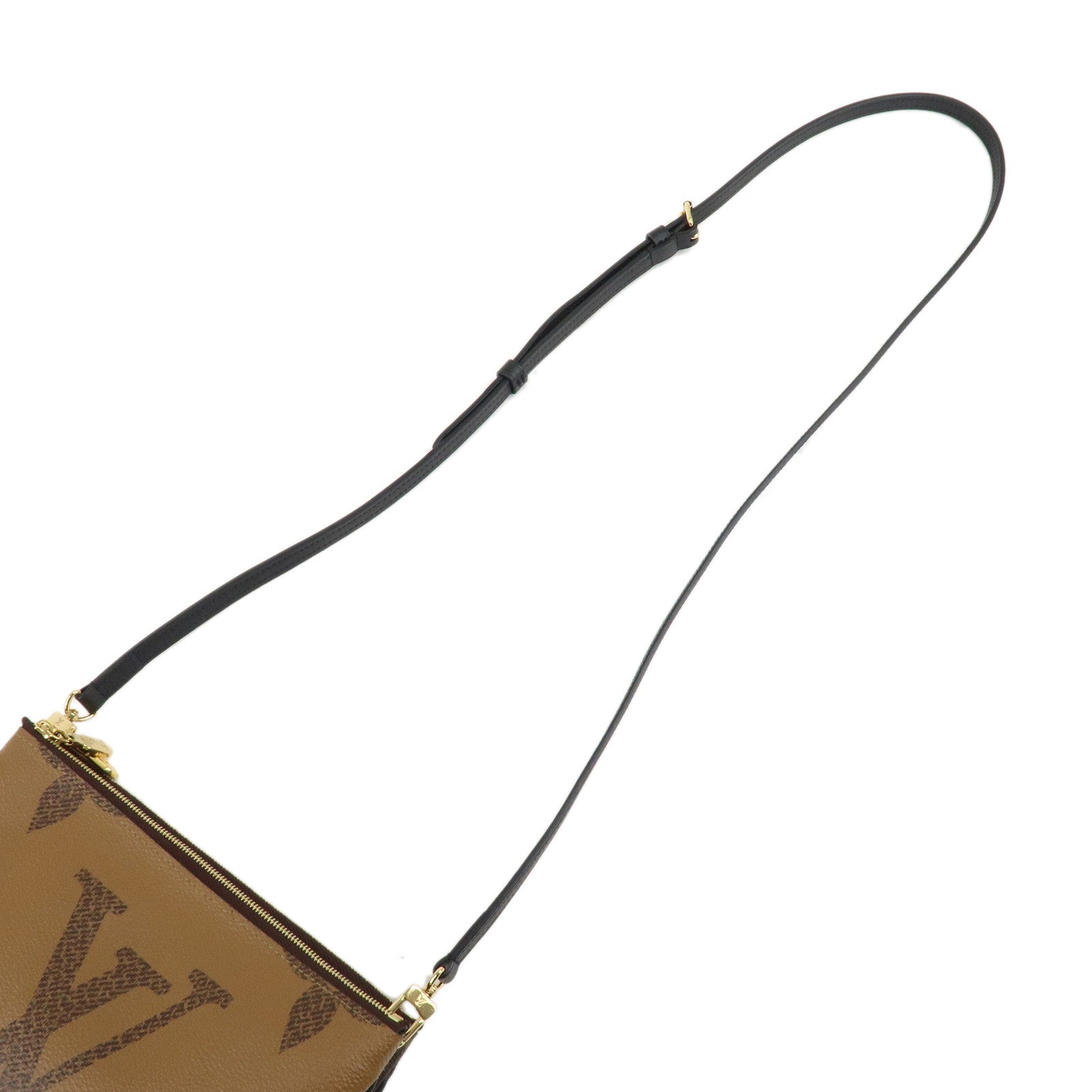 Louis Vuitton Reverse Pochette Double Zip Shoulder Bag M69203