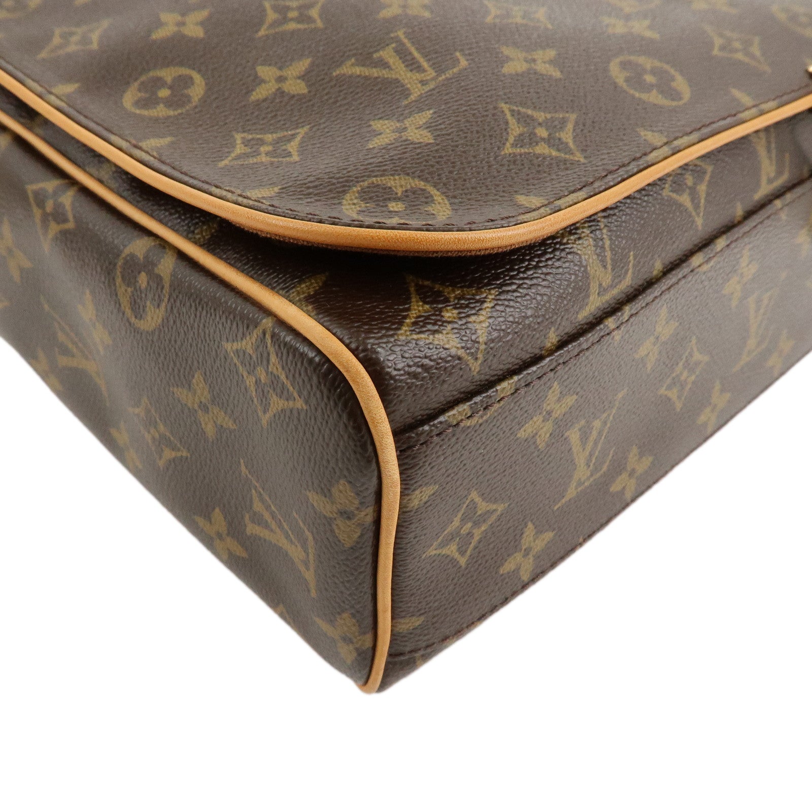 Louis Vuitton Monogram Abbesses Messenger Bag Hand Bag M45257 Used