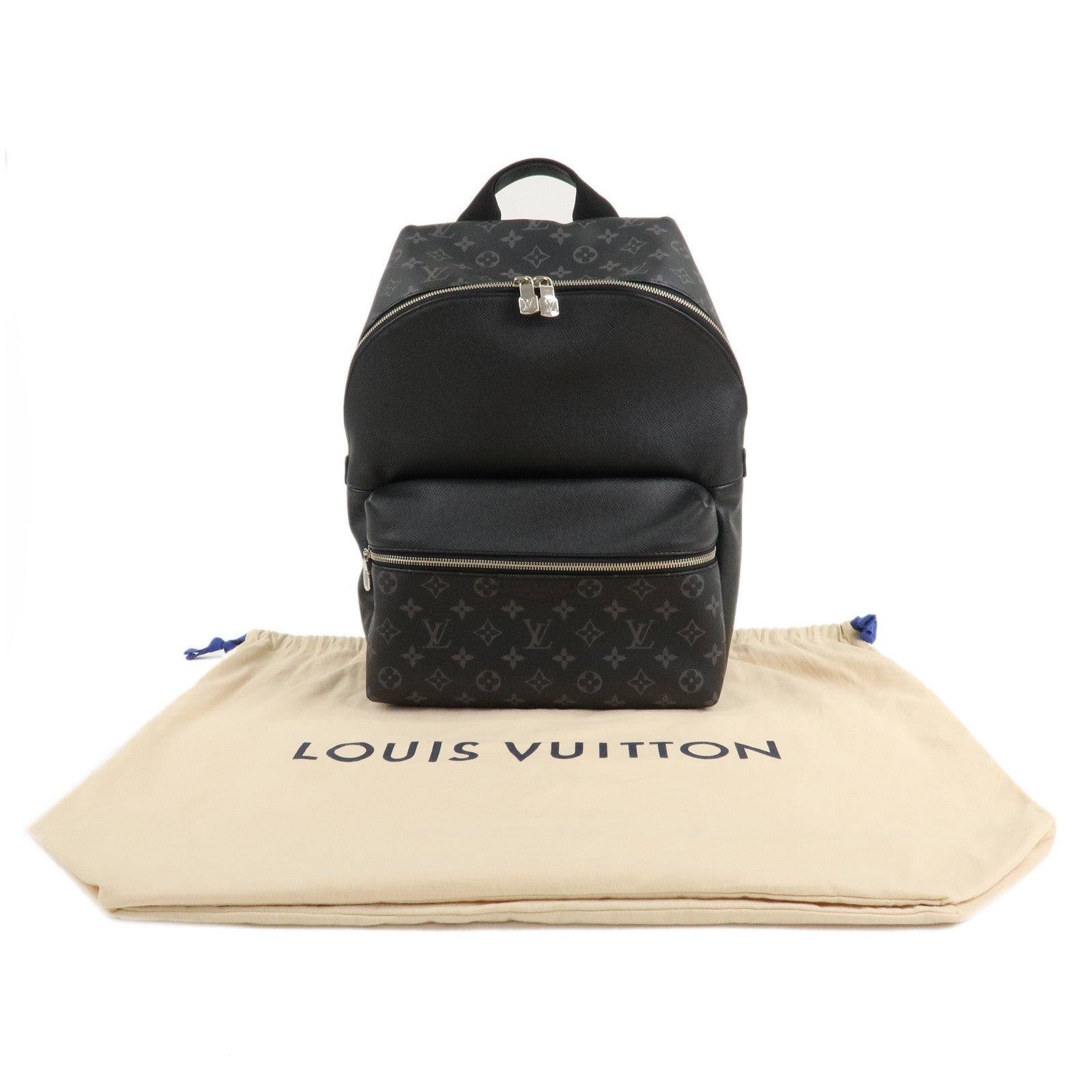 Louis Vuitton Taiga Rama Discoverly Backpack Noir Black M30230 Used