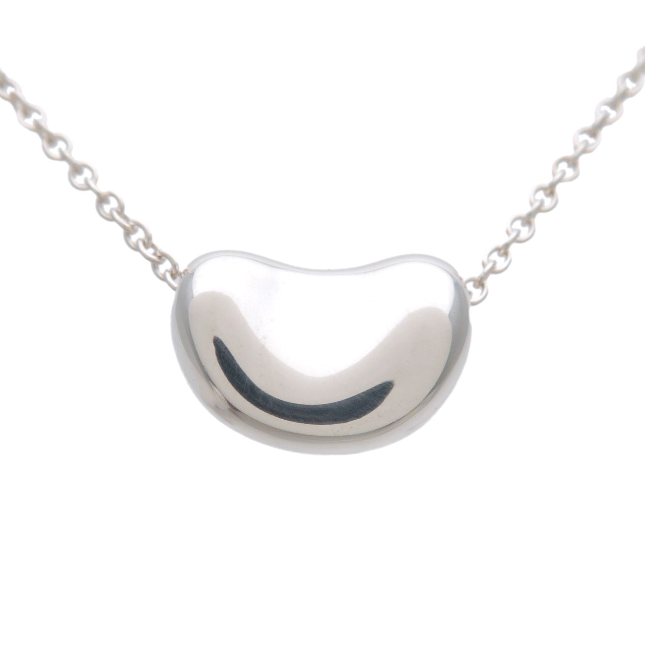 Tiffany&Co.-Bean-Necklace-Small-SV925-Silver