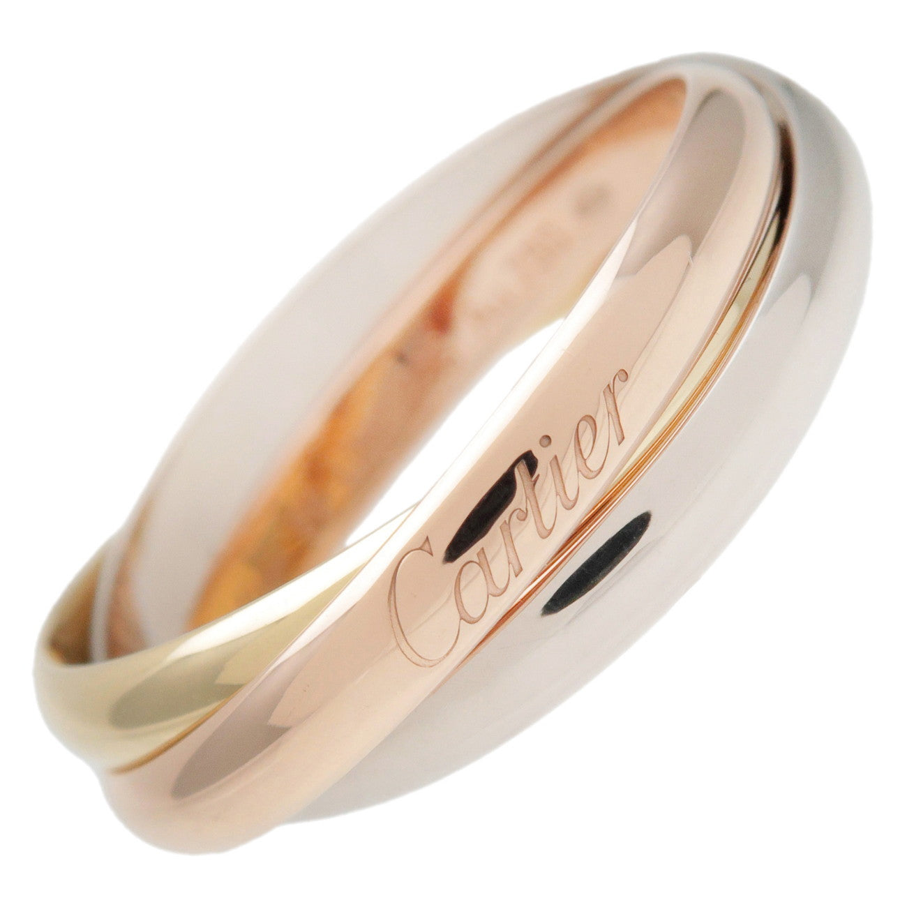 Cartier-Trinity-Ring-SM-K18-750YG/WG/PG-#58-US8.5-EU58-HK19