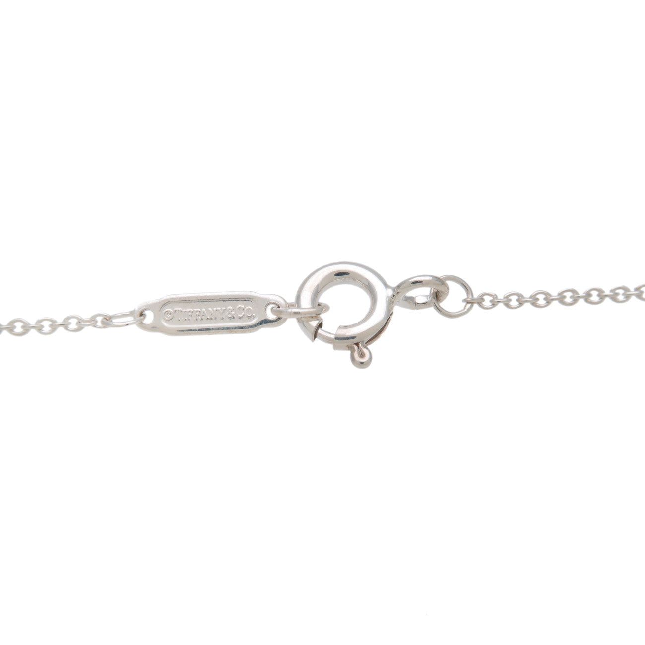 Tiffany&Co. Heart Key Necklace SV925 Silver