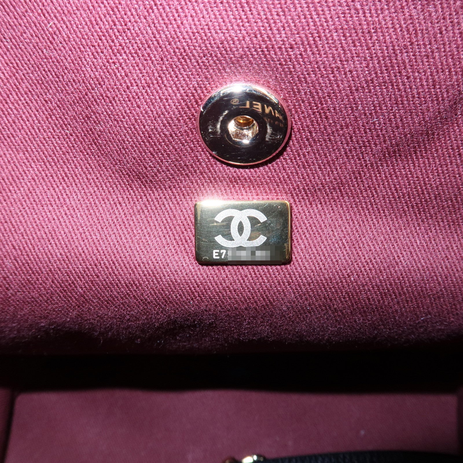 CHANEL Matelasse Caviar Skin Back Pack Ruck Sack Black A93748 Used