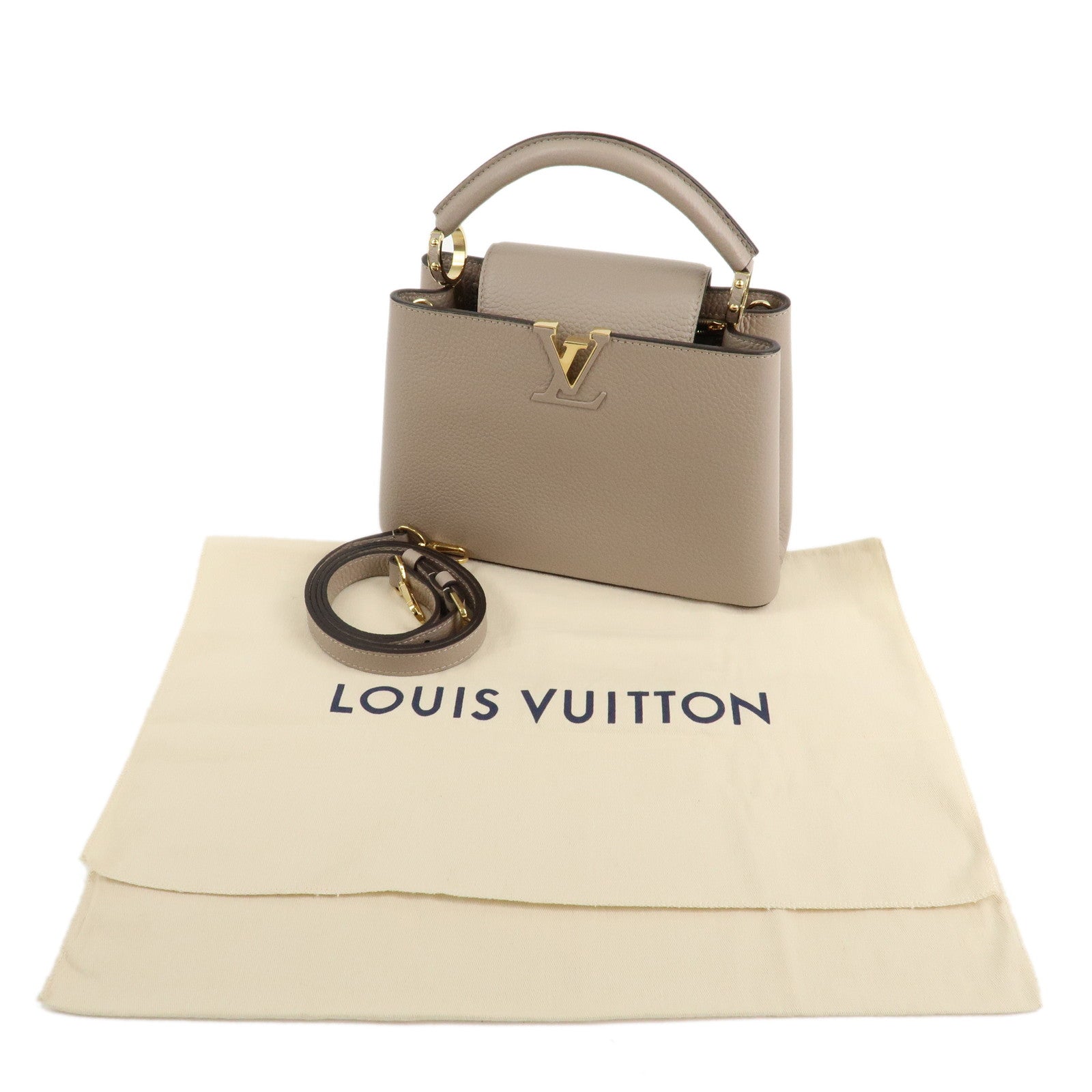 Louis Vuitton Capucines BB 2Way Shoulder Bag Galet M94634