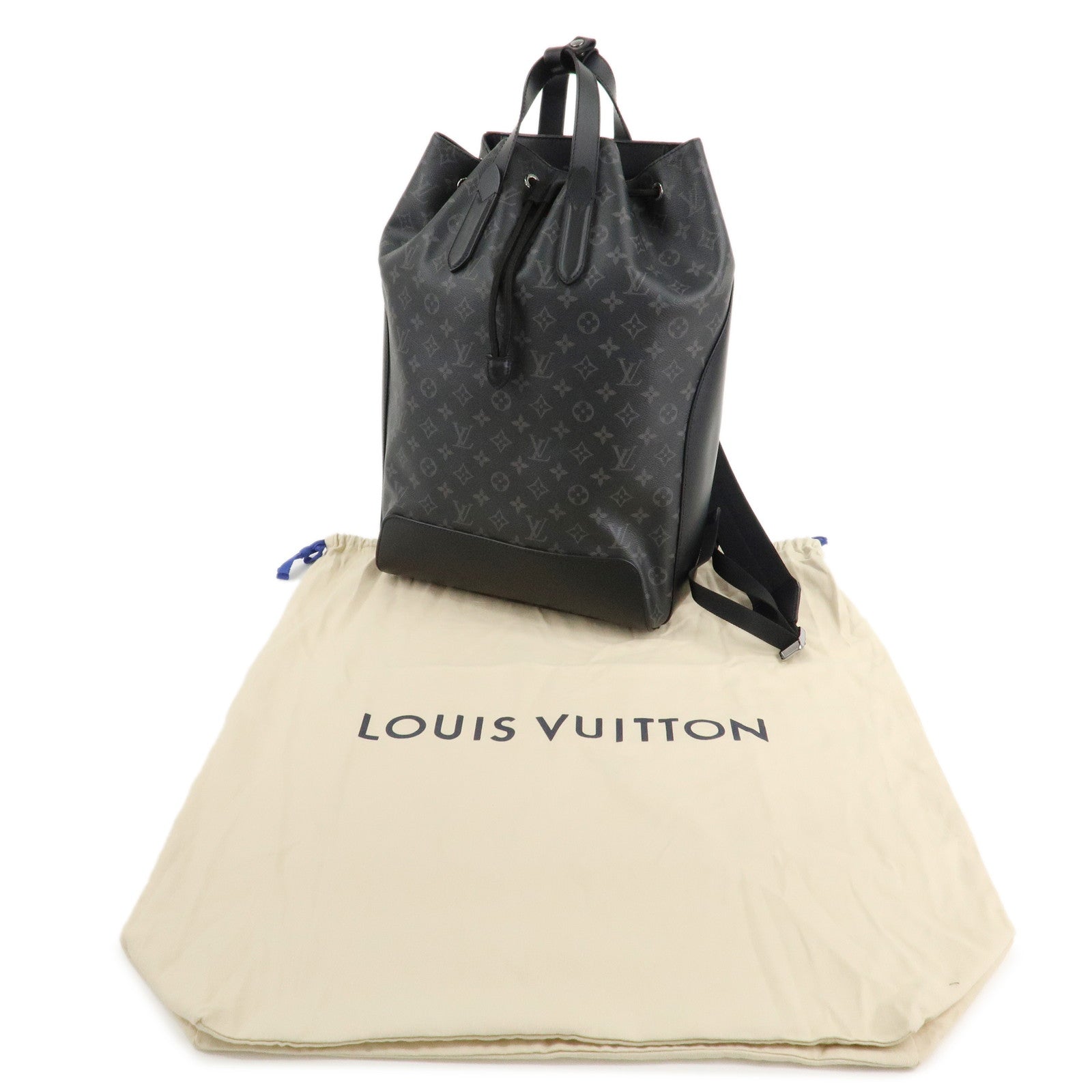 Louis Vuitton Monogram Eclipse Explorer Rucksack Backpack M40527 Used