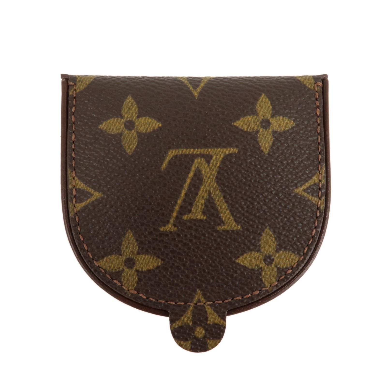 Louis Vuitton Monogram Porte Monnaie Cuvette Coin Case M61960 Used