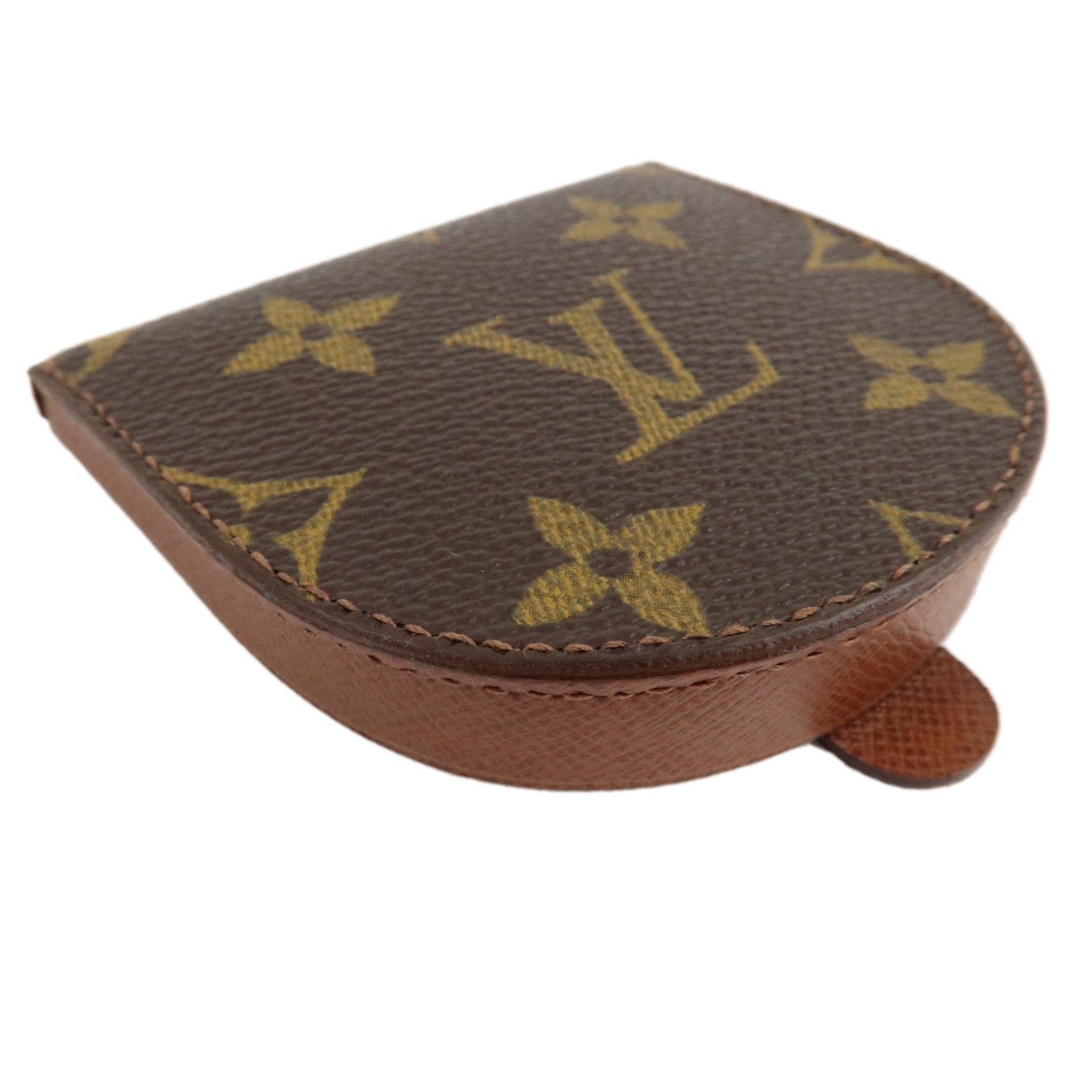 Louis Vuitton Monogram Porte Monnaie Cuvette Coin Case M61960 Used