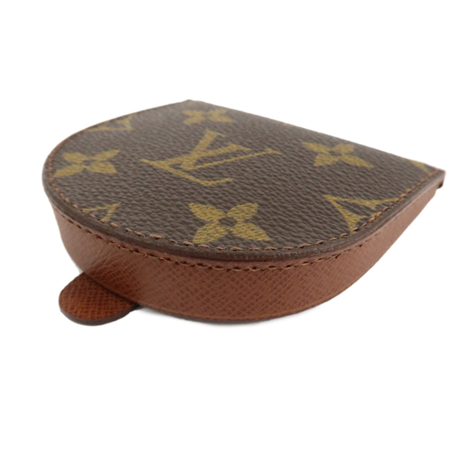 Louis Vuitton Monogram Porte Monnaie Cuvette Coin Case M61960 Used