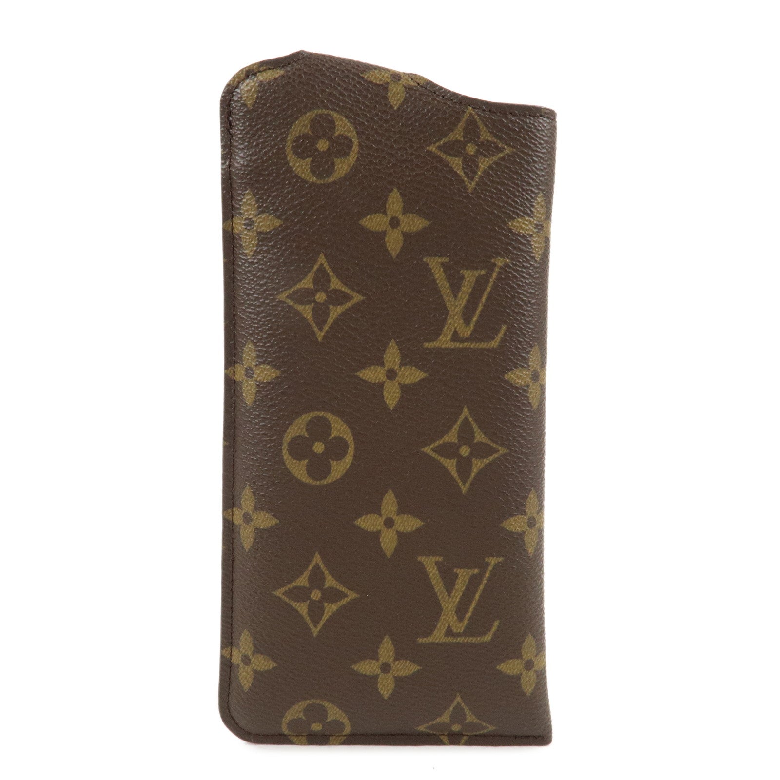 Louis Vuitton Monogram etui a lunettes MM Glasses Case M66544 Used