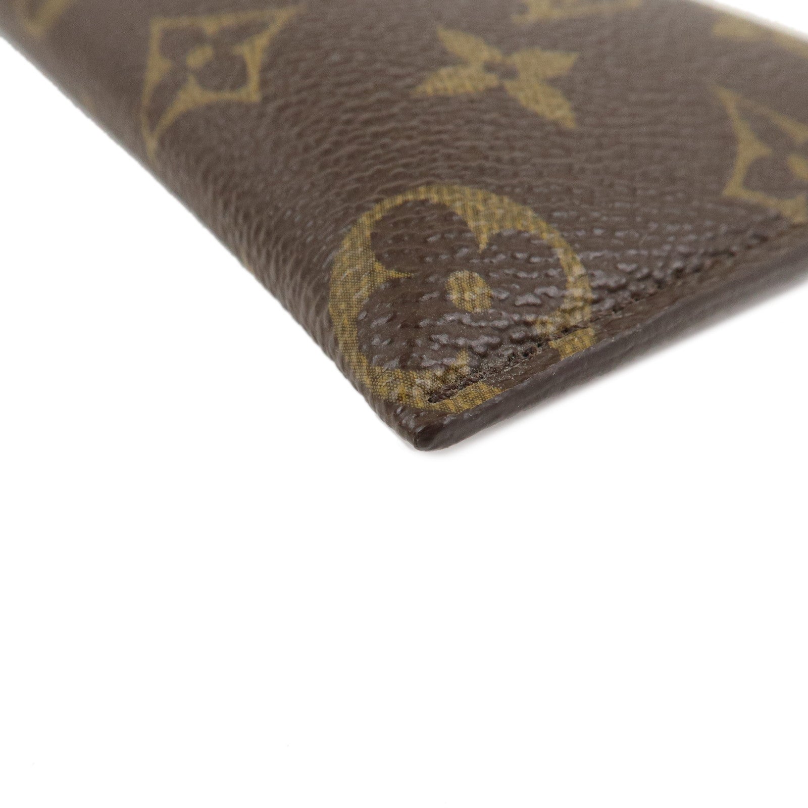 Louis Vuitton Monogram etui a lunettes MM Glasses Case M66544 Used