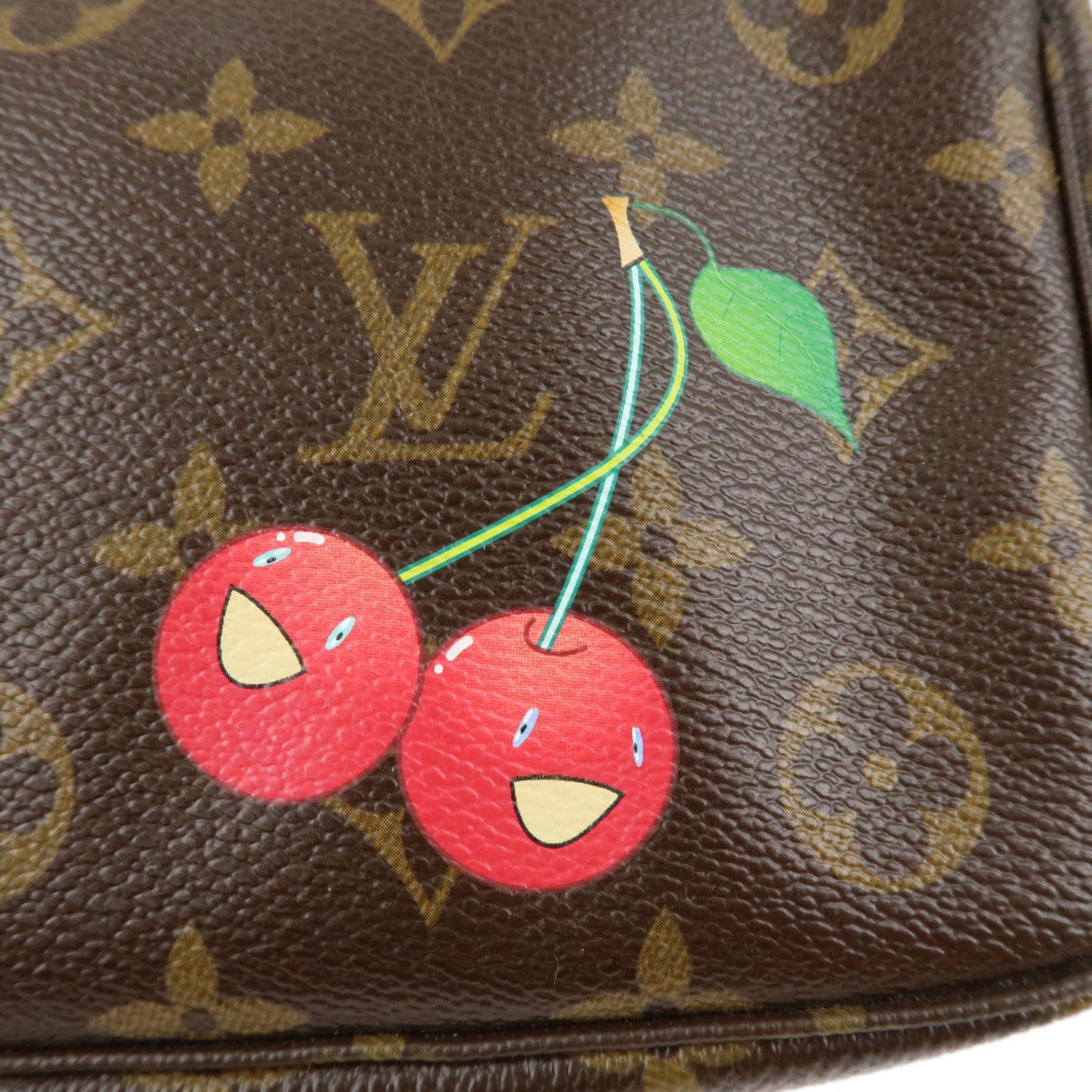 Louis Vuitton Cherry Blossom Pochette Accessoires Pouch M95008 Used