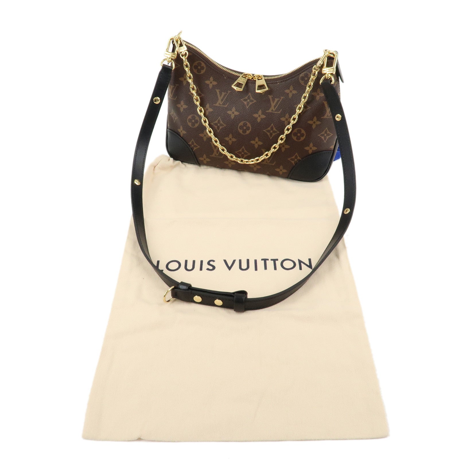 Louis Vuitton Monogram Boulogne NM 2Way Chain Shoulder Bag M45831 Used