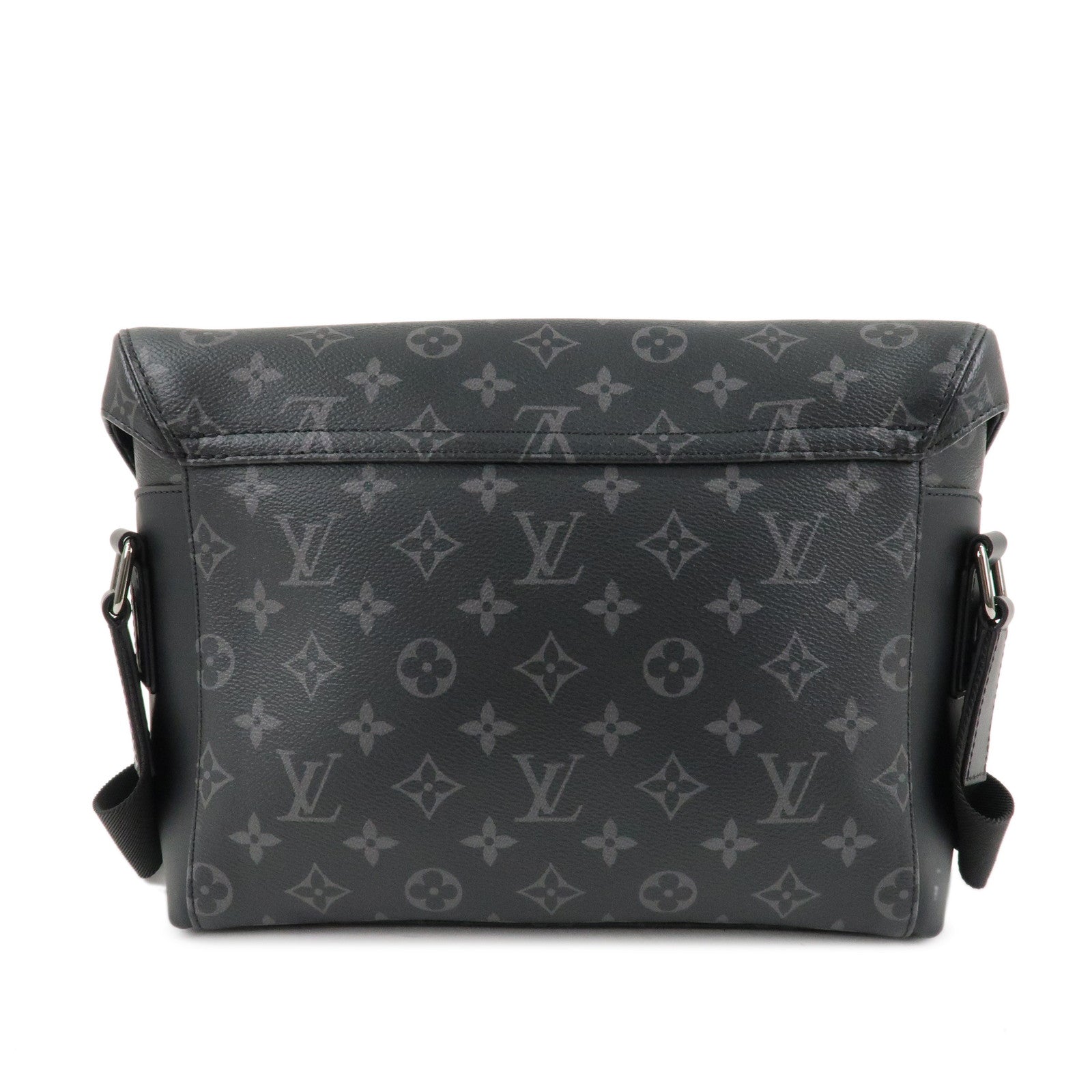 Louis Vuitton Monogram Eclipse Messenger Voyage PM Black M40511 Used