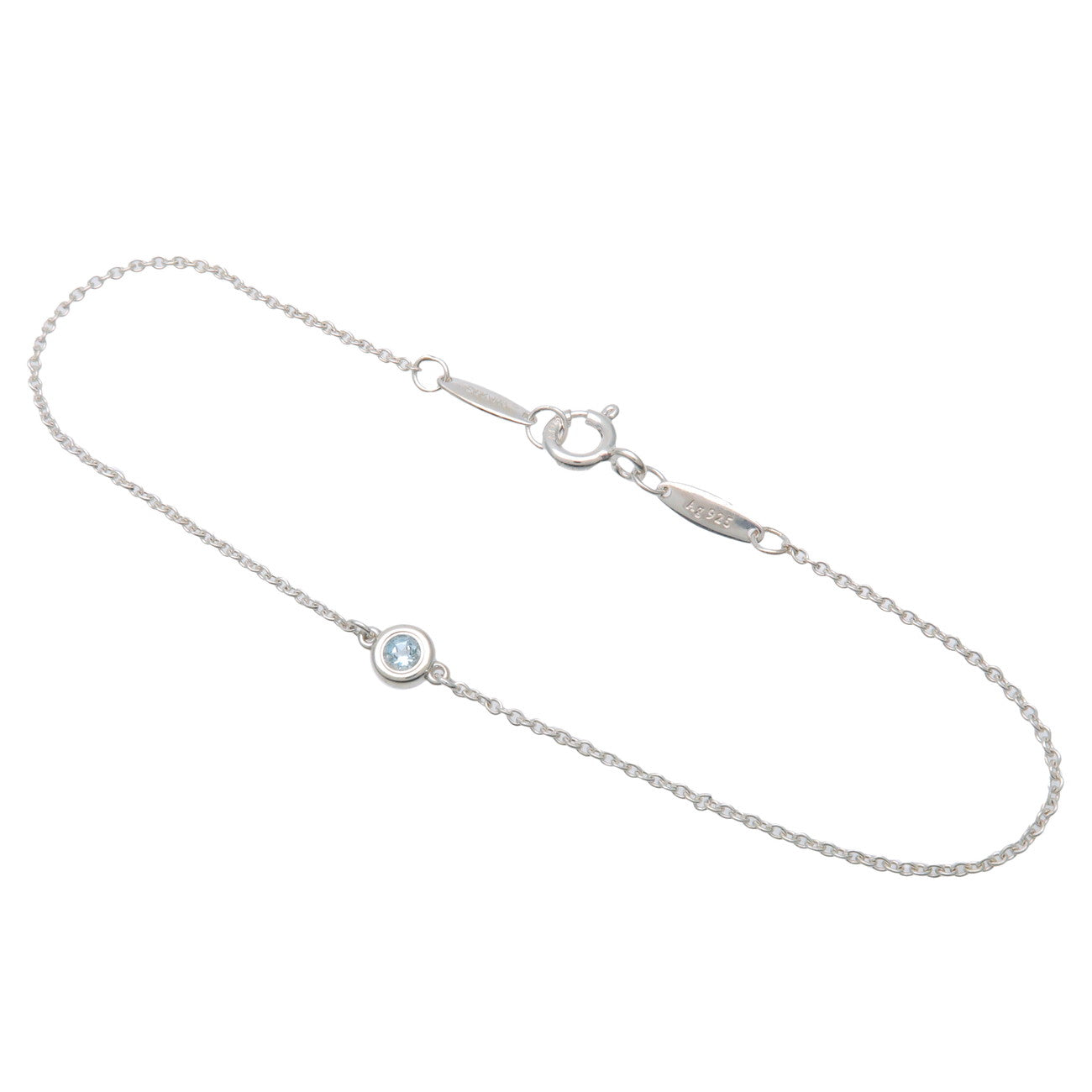 Tiffany&Co.-By-the-Yard-1P-Aquamarine-Bracelet-0.13ct-SV925