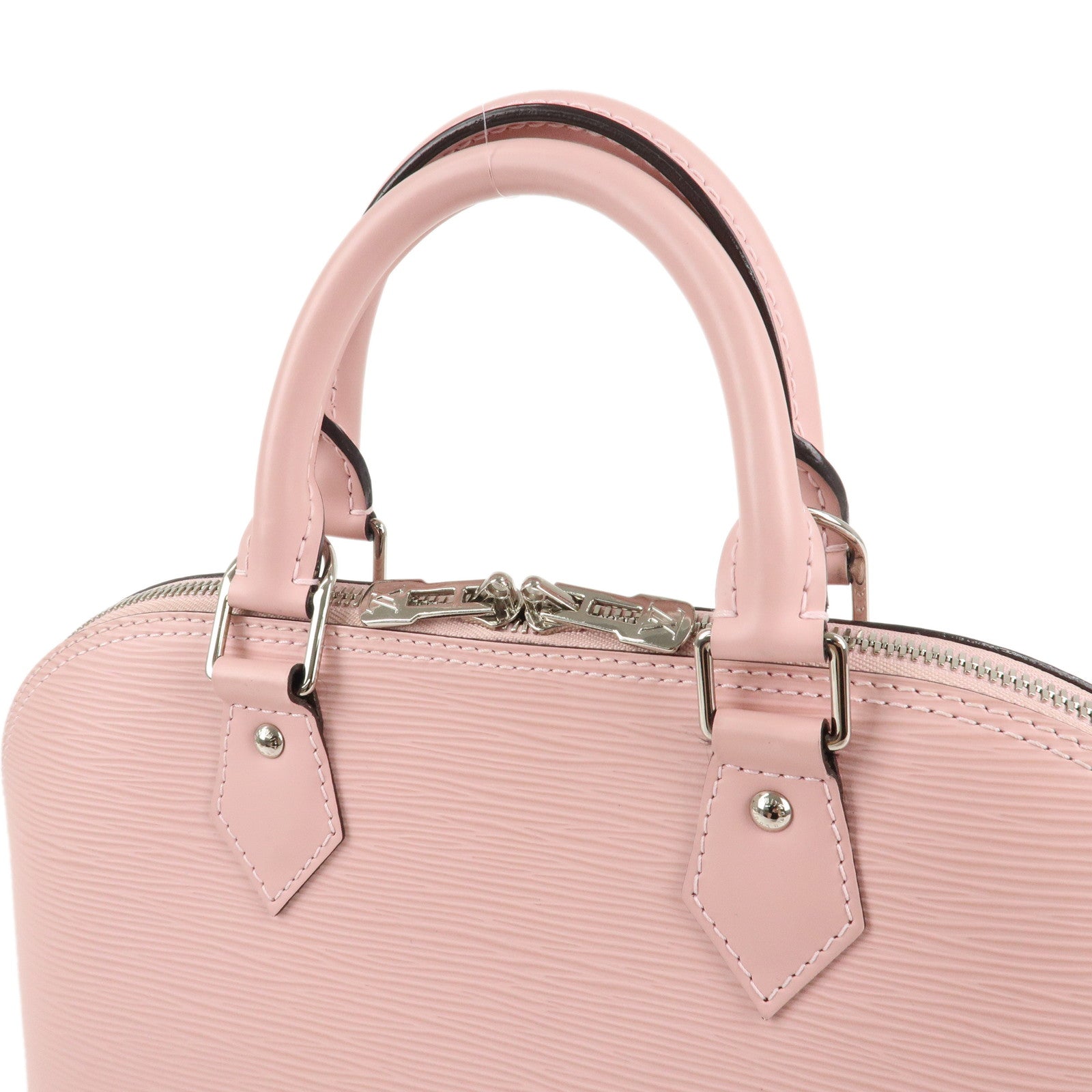 Louis Vuitton Epi Alma PM Hand Bag Rose Ballerine M41323 Used