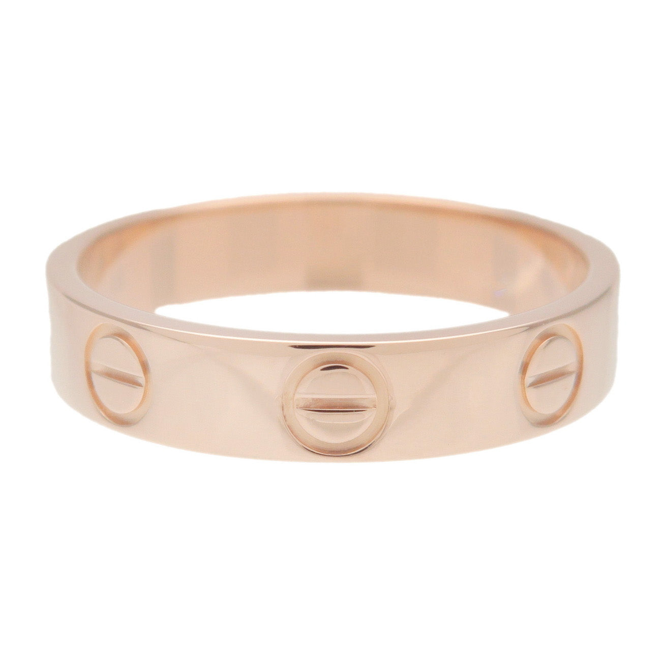 Cartier Mini Love Ring K18 750PG Rose Gold #48 US4.5 EU48 HK9.5