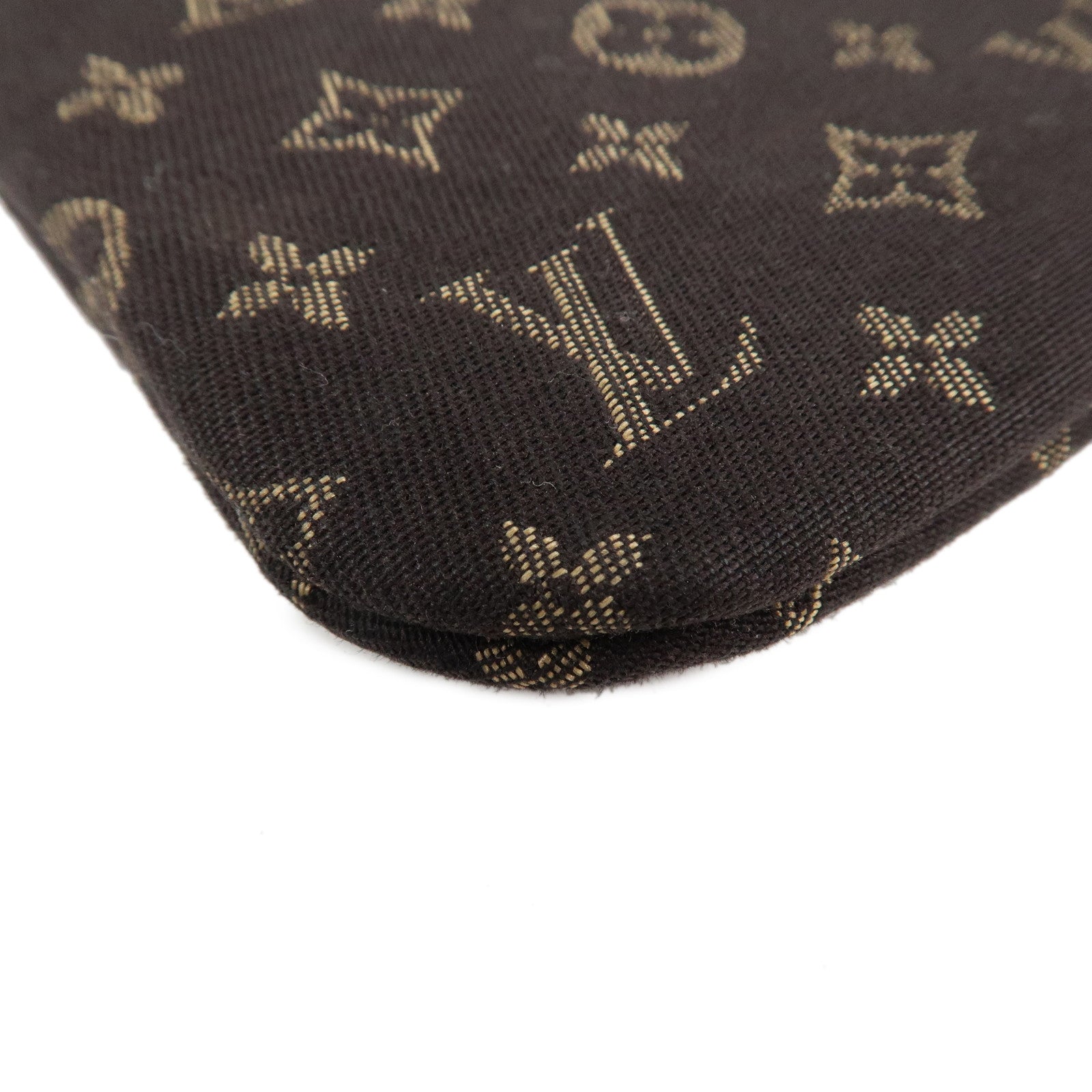 Louis Vuitton Monogram Mini Lin Pochette Cles Coin Case M95230 Used