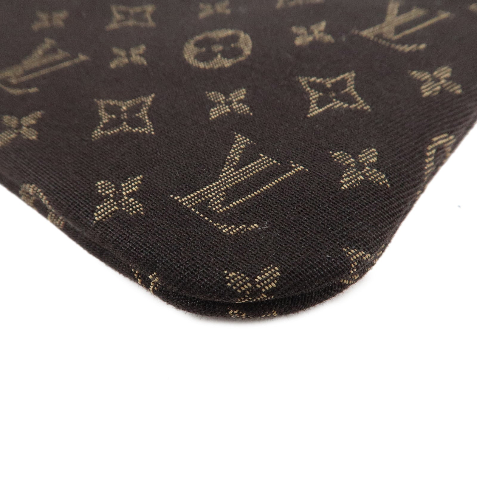 Louis Vuitton Monogram Mini Lin Pochette Cles Coin Case M95230 Used