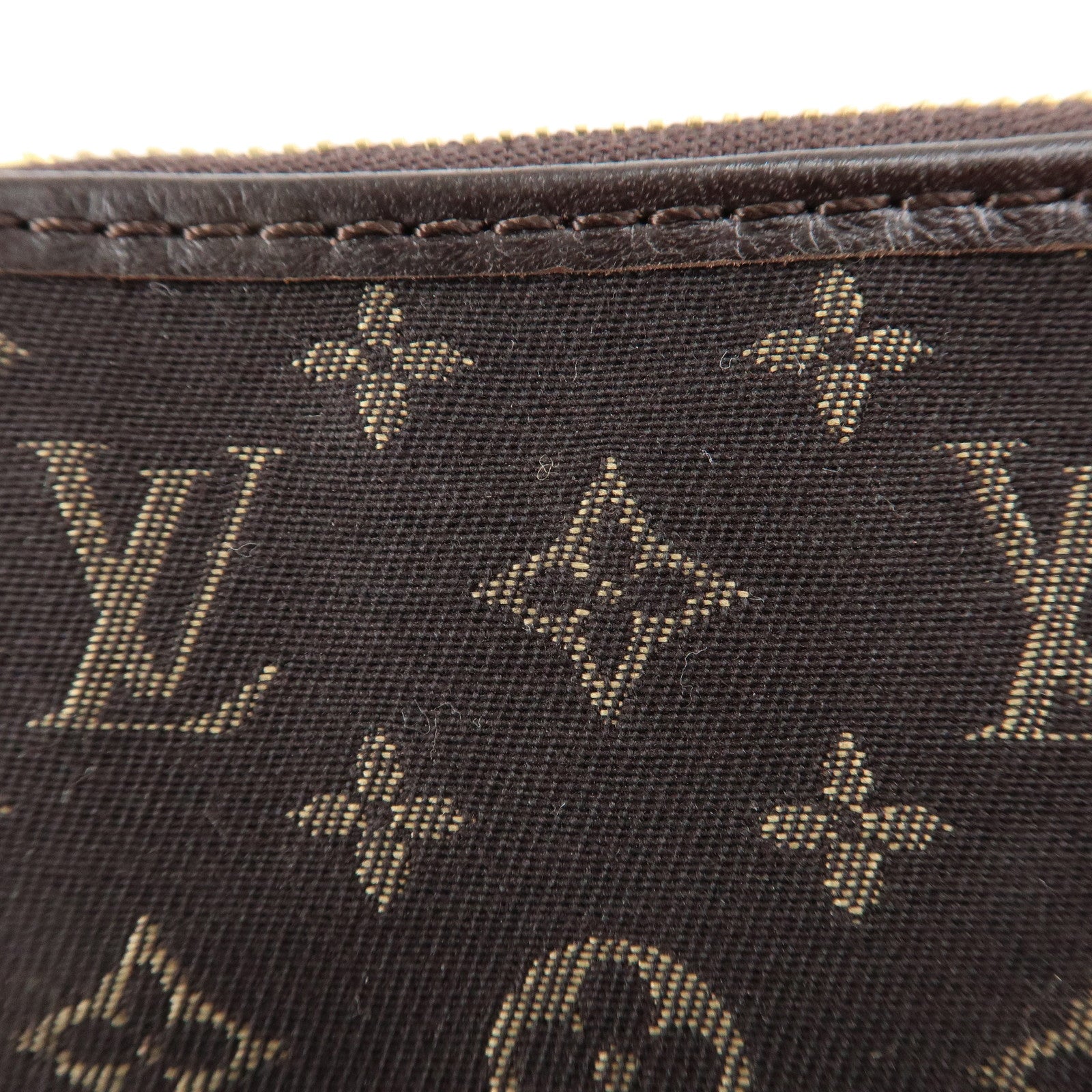 Louis Vuitton Monogram Mini Lin Pochette Cles Coin Case M95230 Used