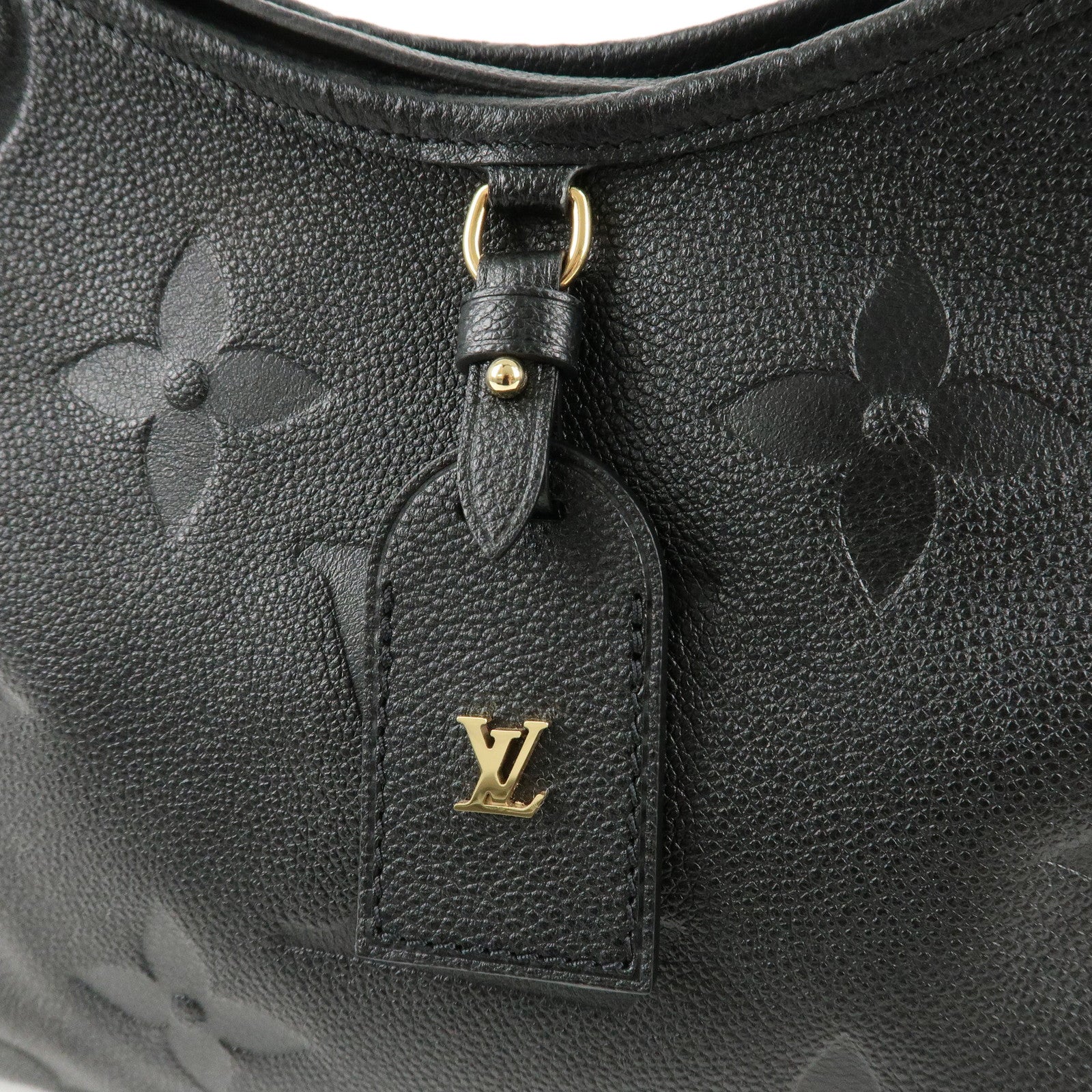 LOUIS VUITTON Monogram Empreinte Carry All Zip NM PM Noir M46288 Used