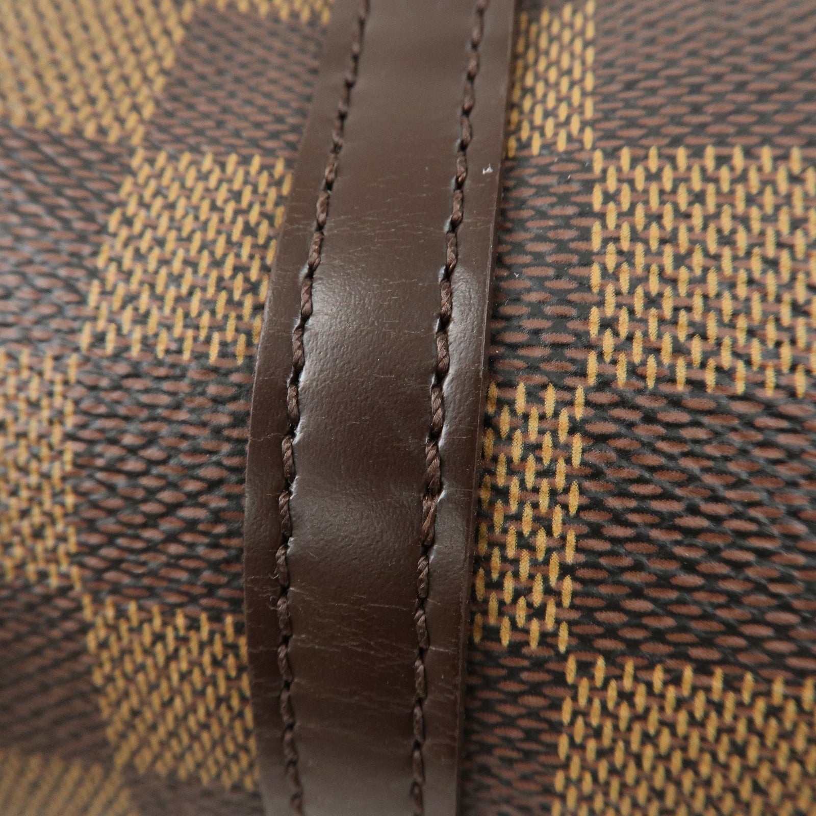 LOUIS VUITTON Damier Ebene Papillon 26 Hand Bag Brown N51304