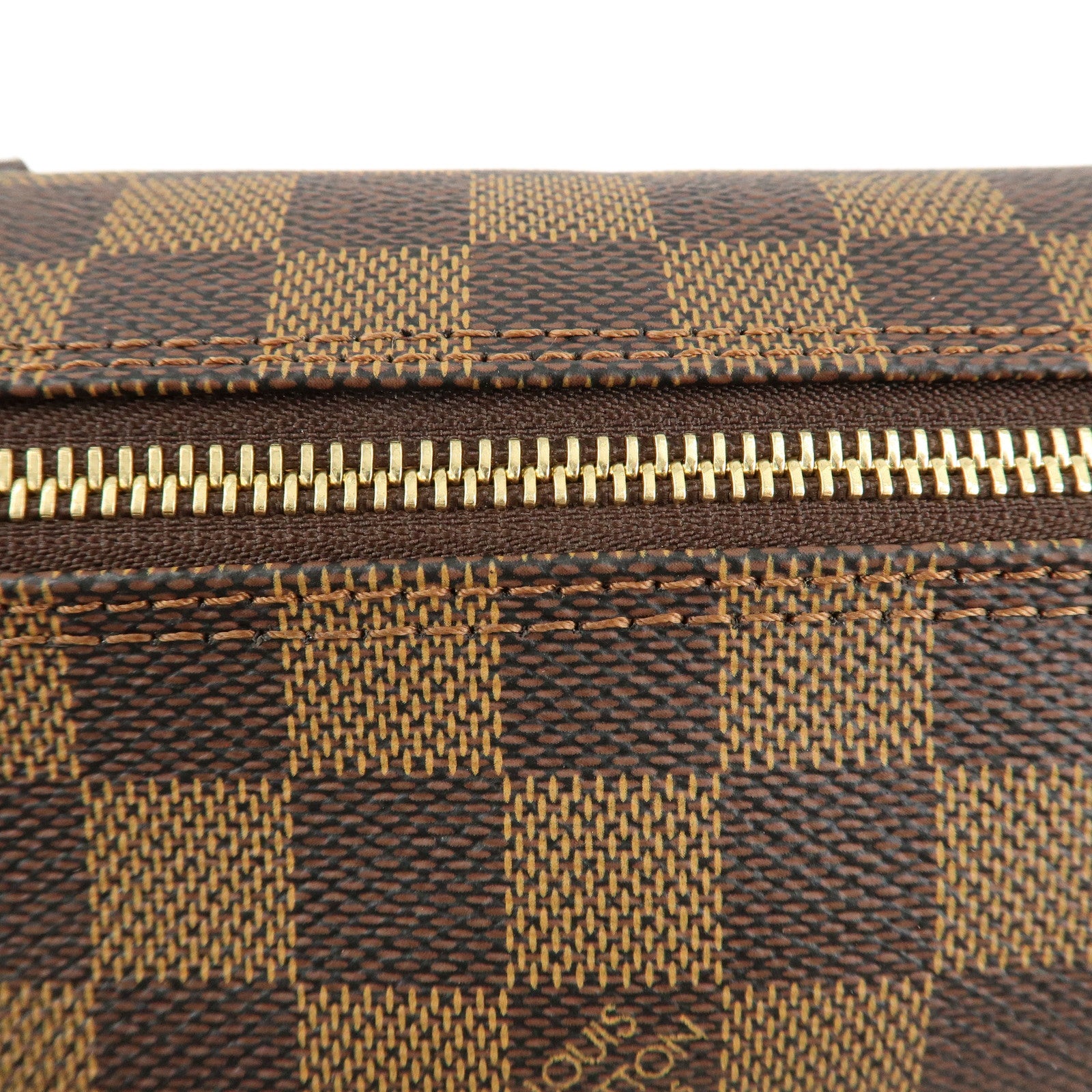 LOUIS VUITTON Damier Ebene Papillon 26 Hand Bag Brown N51304