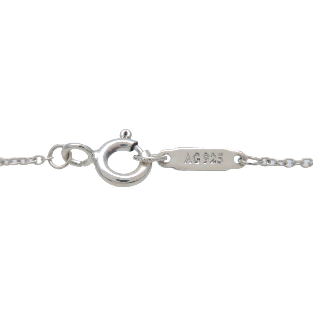 TIffany&Co. Return to Tiffany Heart Lock Necklace SV925 Silver