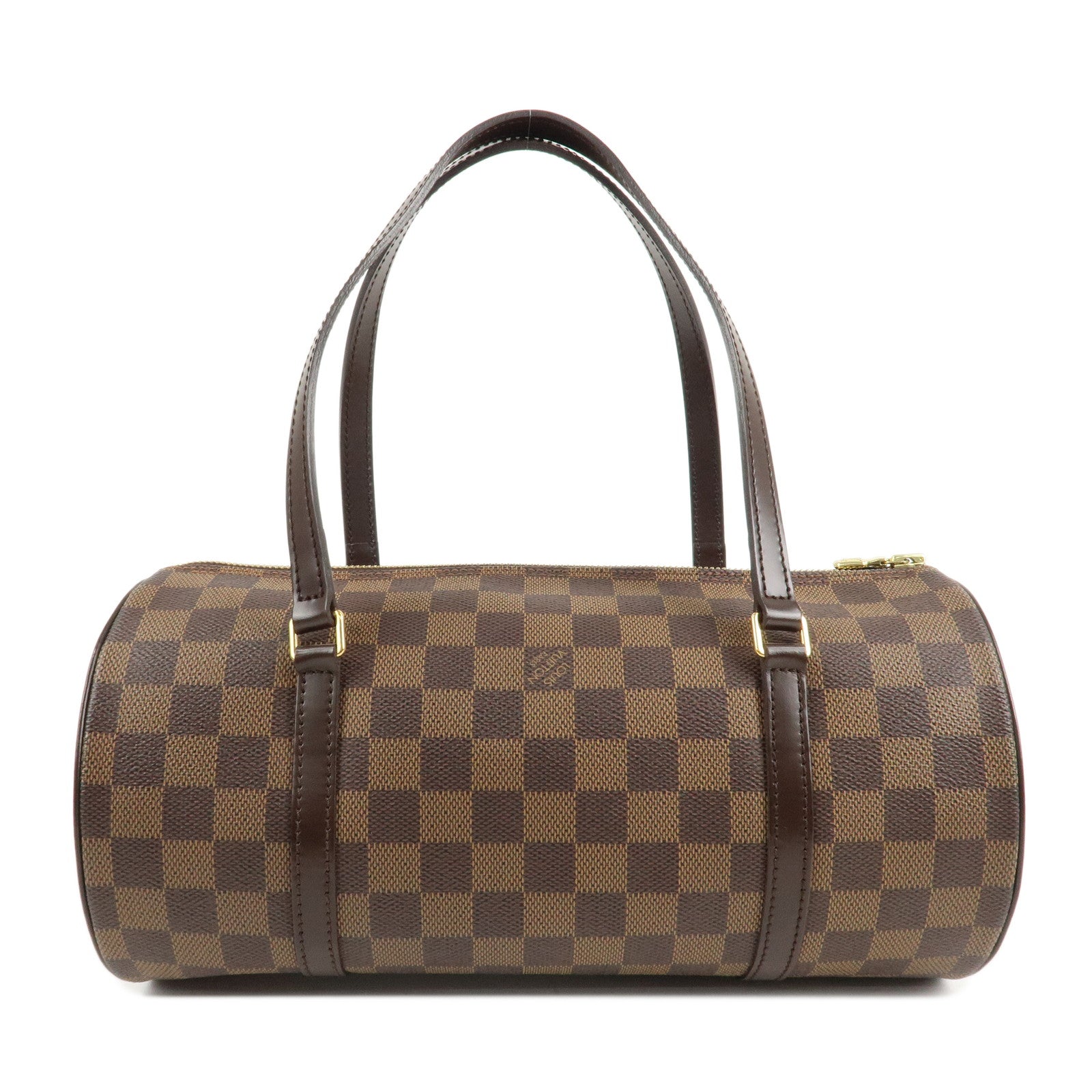 Louis Vuitton Damier Papillon 30 Hand Bag 
Pouch Brown N51303 Used