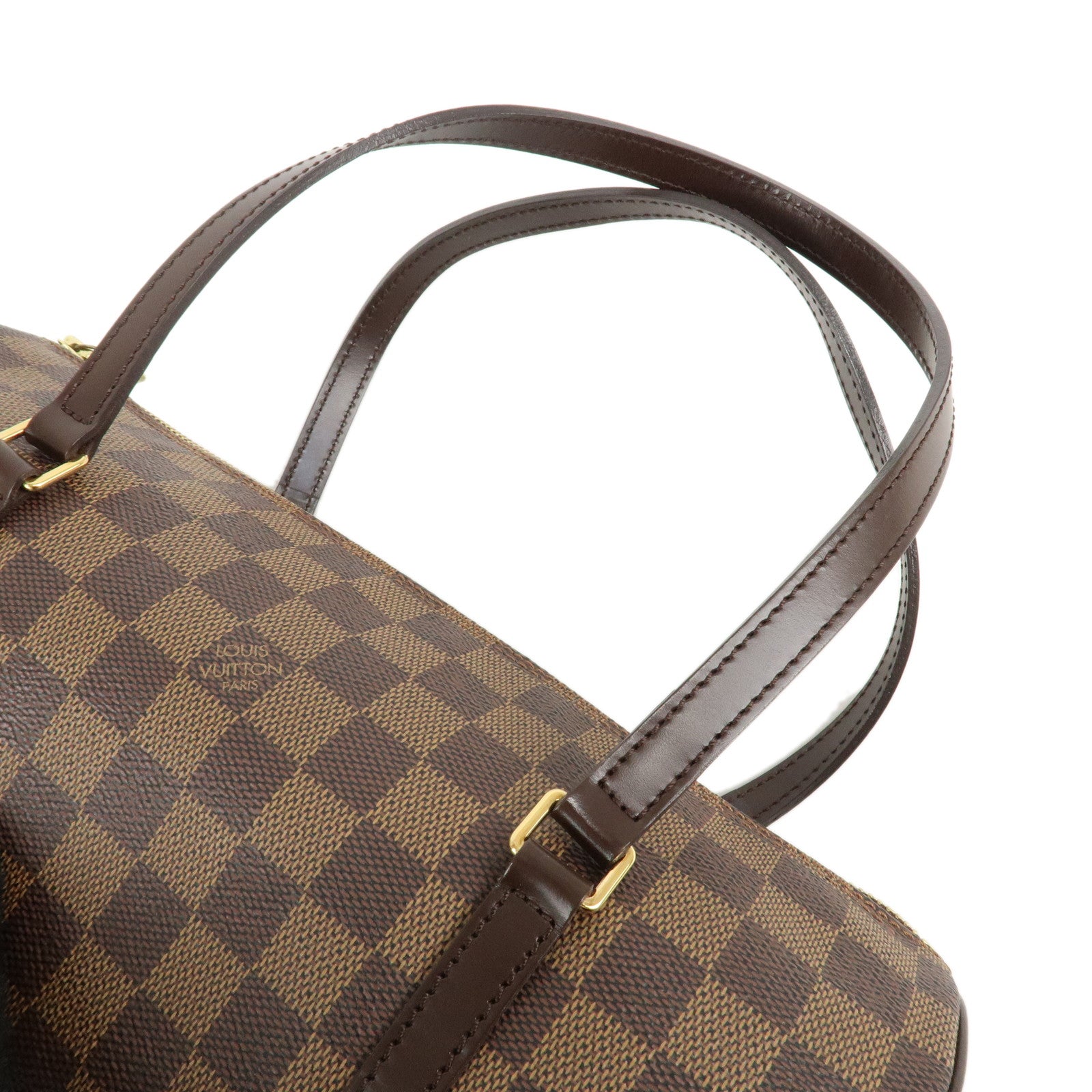 Louis Vuitton Damier Papillon 30 Hand Bag 
Pouch Brown N51303 Used