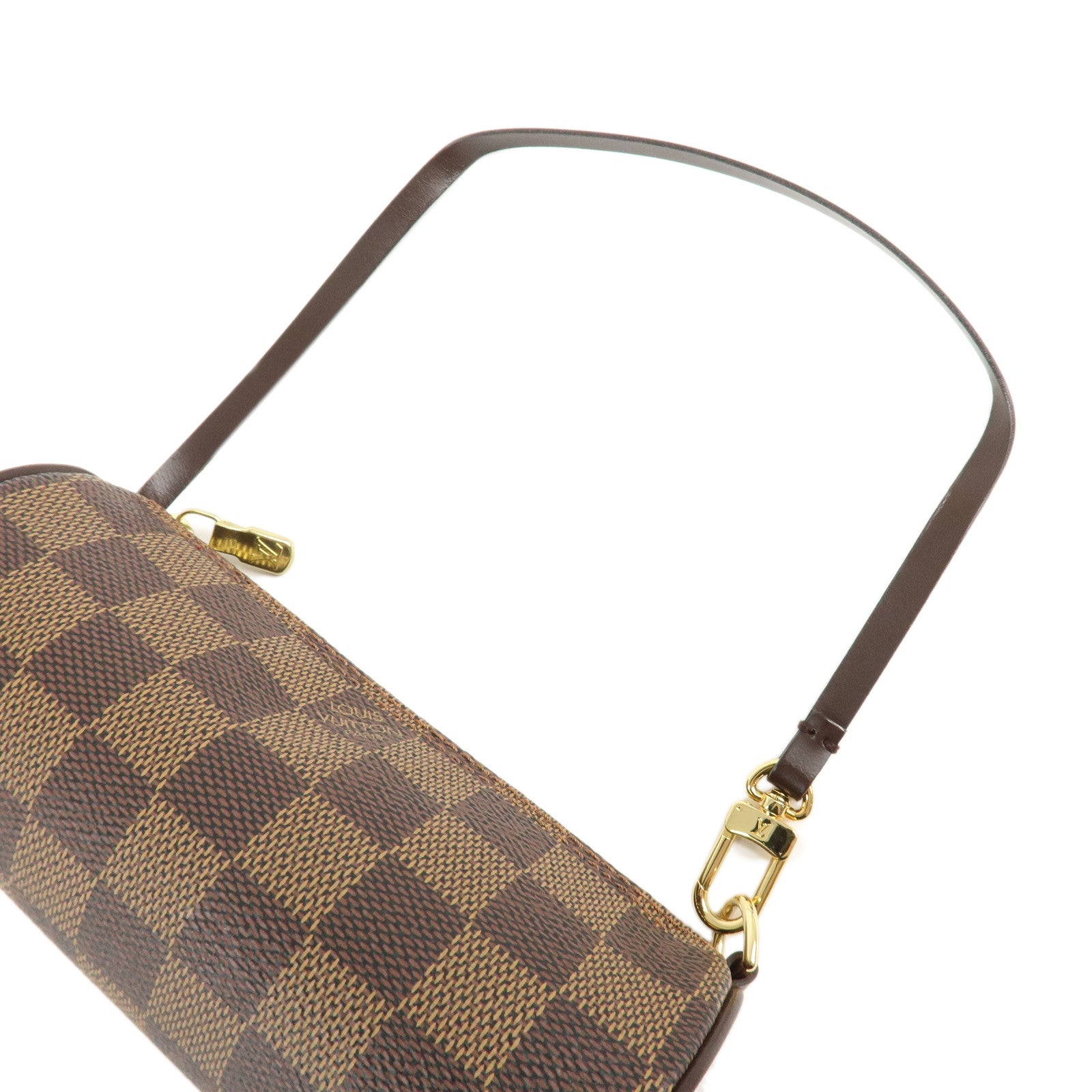 Louis Vuitton Damier Papillon 30 Hand Bag 
Pouch Brown N51303 Used