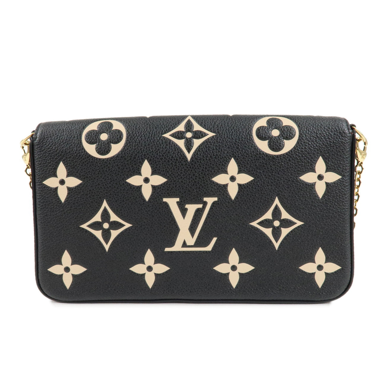 Louis Vuitton Monogram Empreinte Pochette Felicie Noir M80482 Used