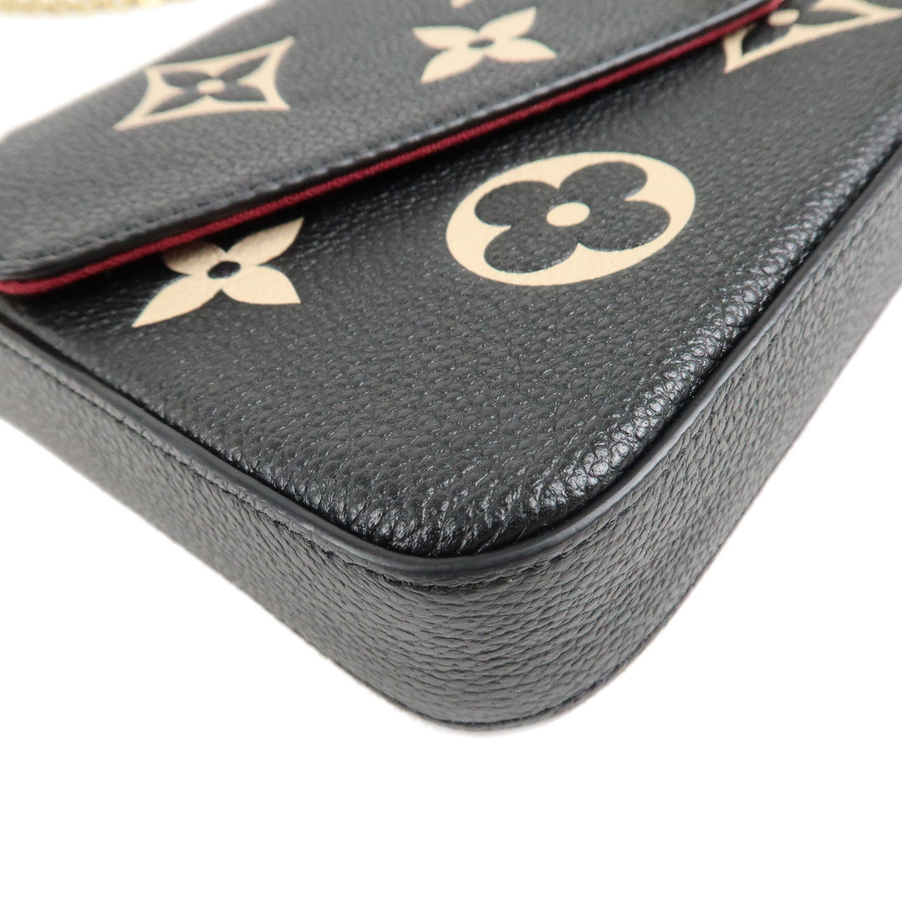 Louis Vuitton Monogram Empreinte Pochette Felicie Noir M80482 Used