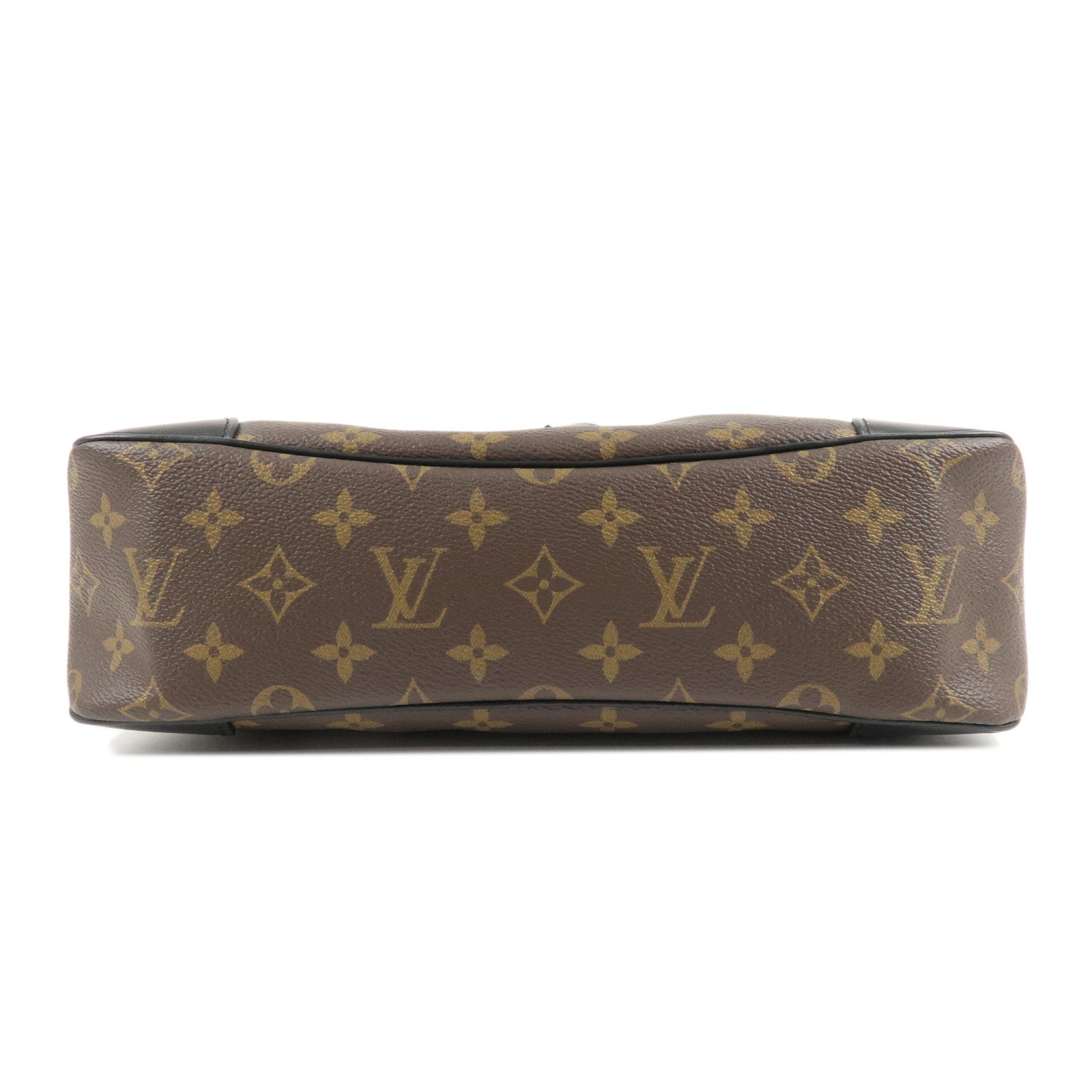 Louis Vuitton Monogram Odeon NM MM Shoulder Bag Noir M45352