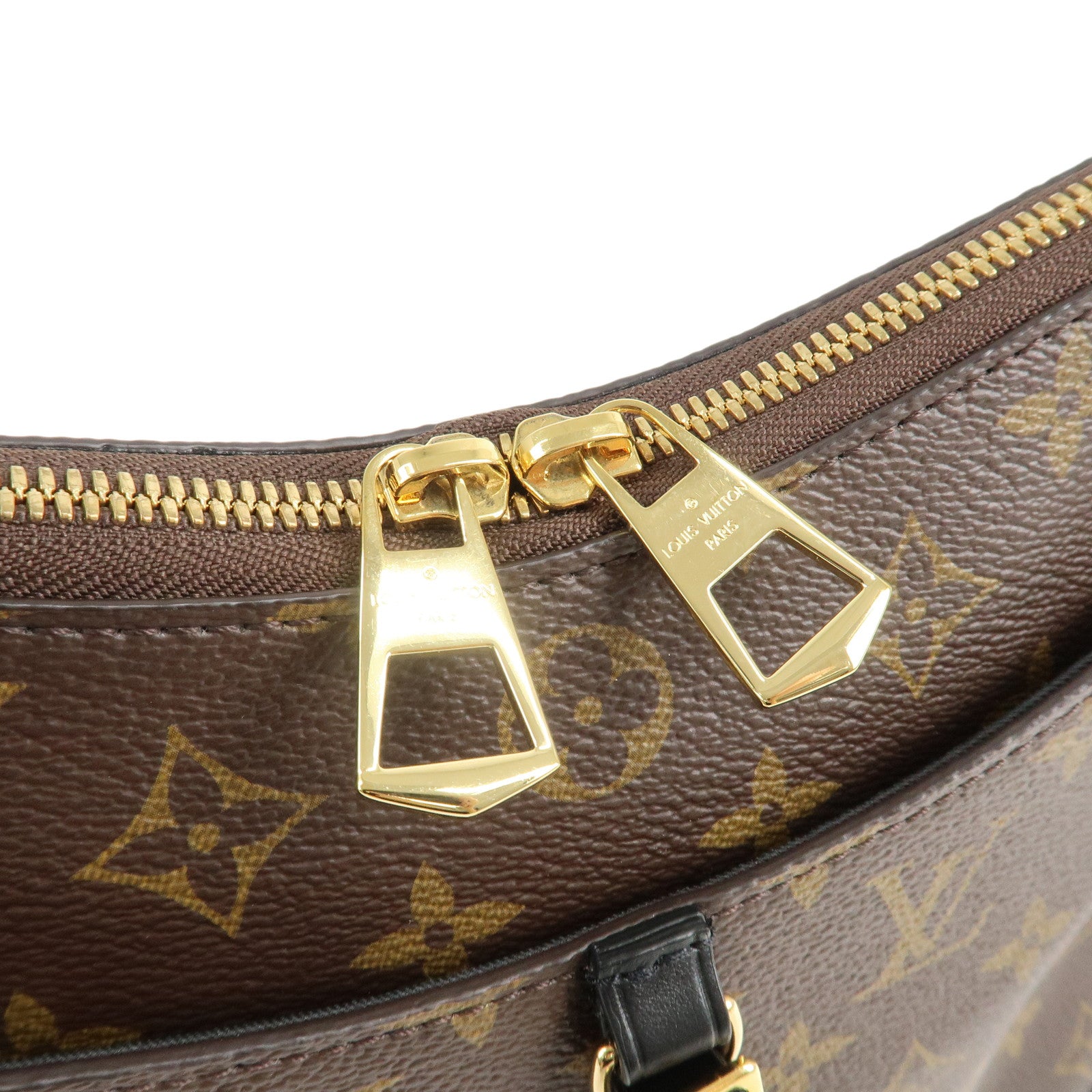 Louis Vuitton Monogram Odeon NM MM Shoulder Bag Noir M45352